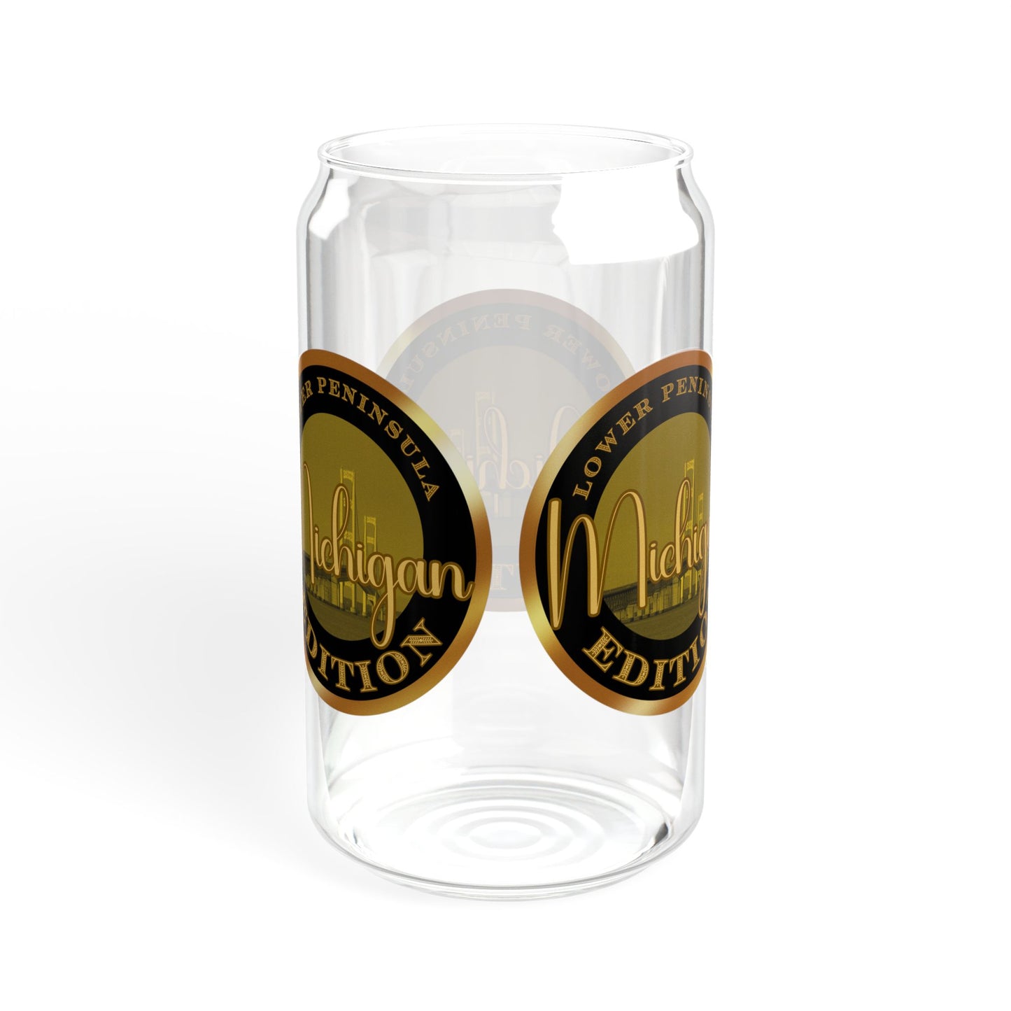 Lower Peninsula Sipper Glass, 16oz