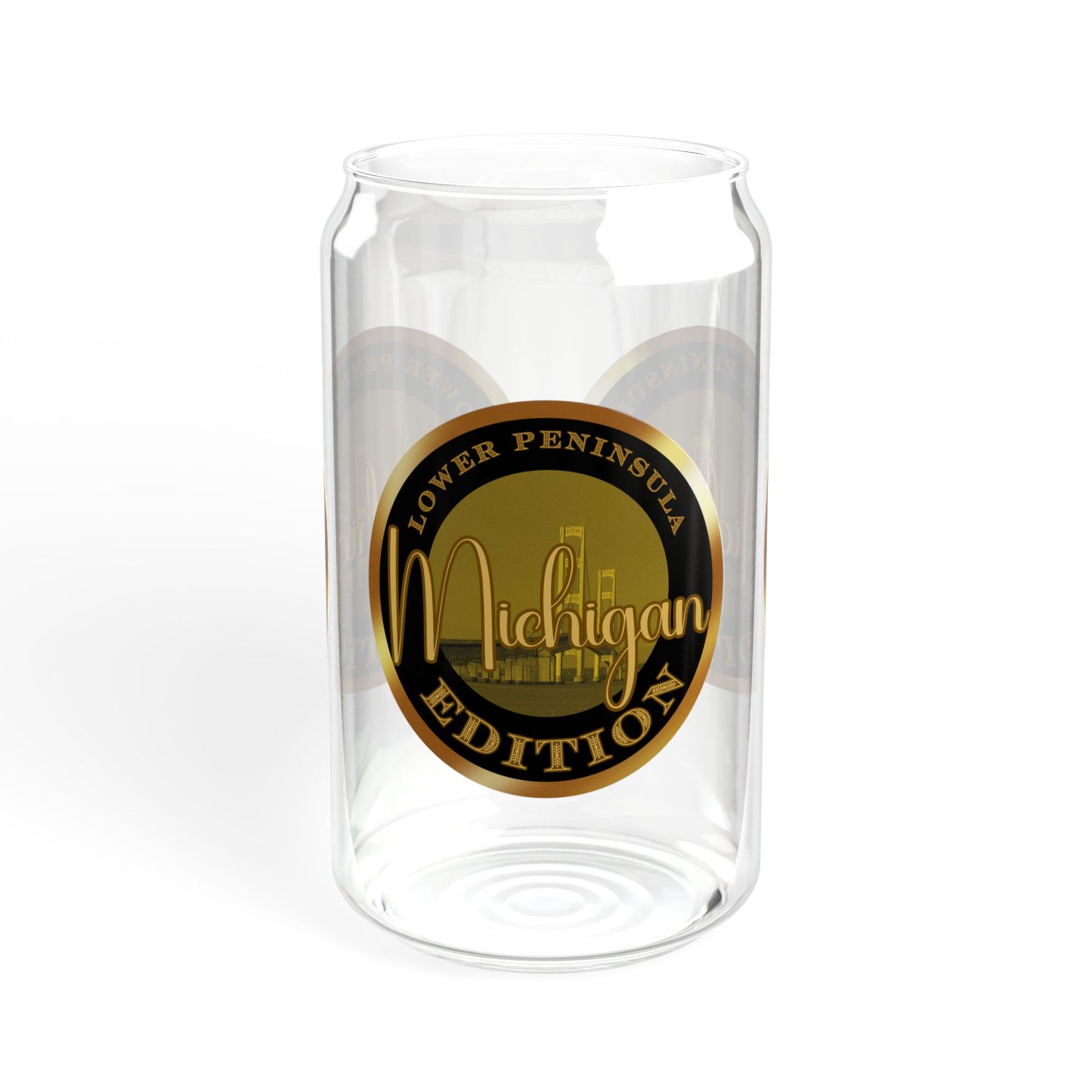 Lower Peninsula Sipper Glass, 16oz