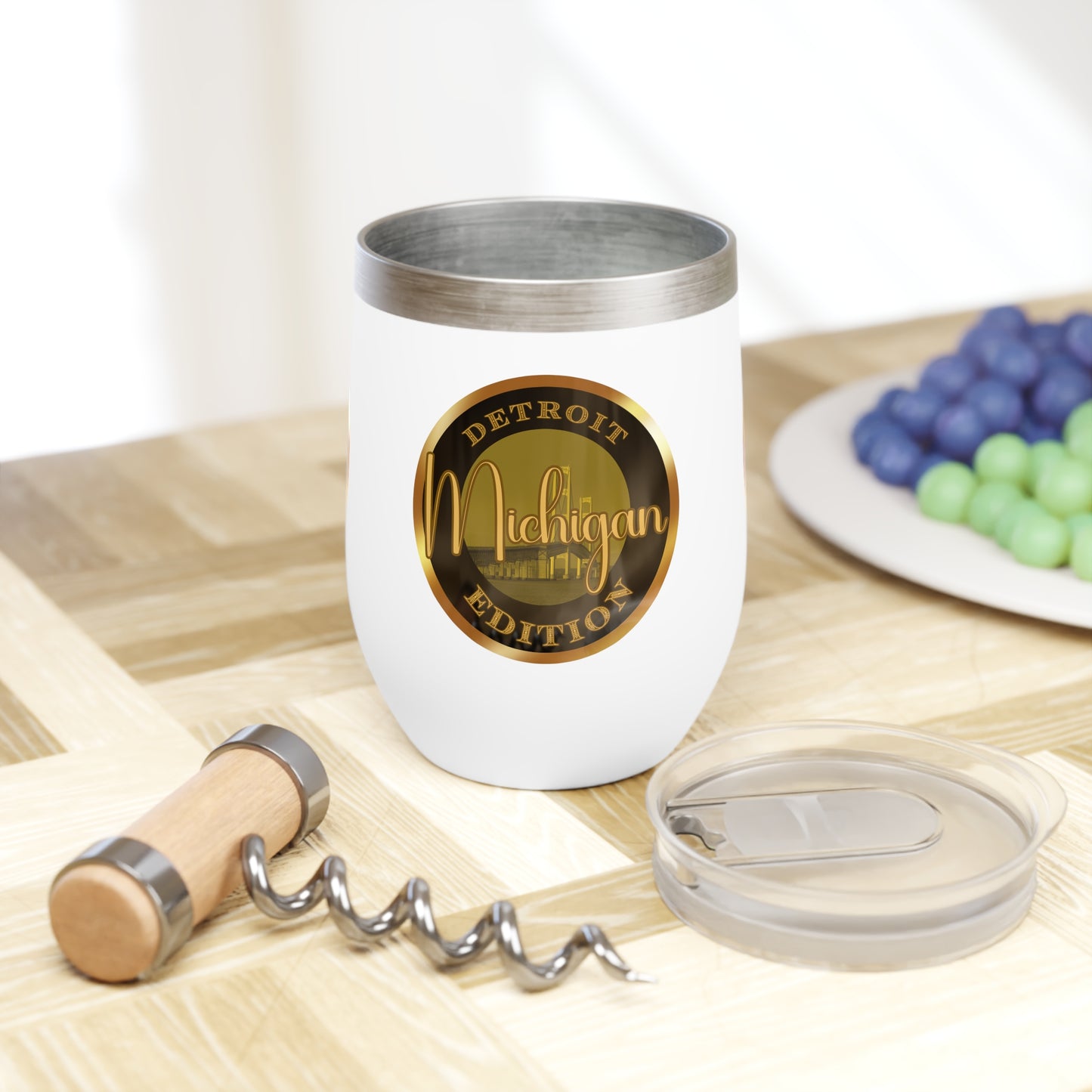 Detroit Chill Wine Tumbler