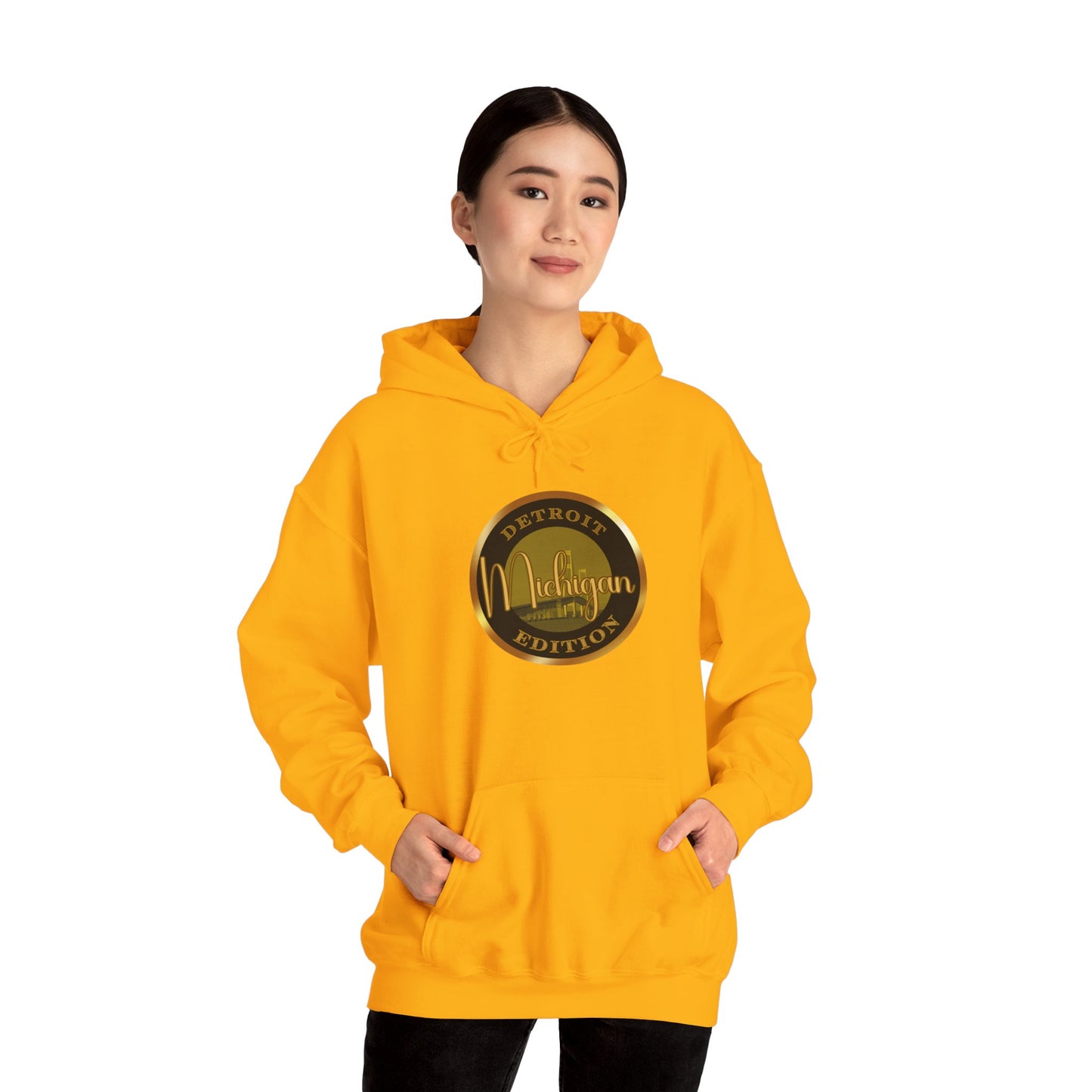 Detroit Unisex Heavy Blend™ Hooded Sweatshirt