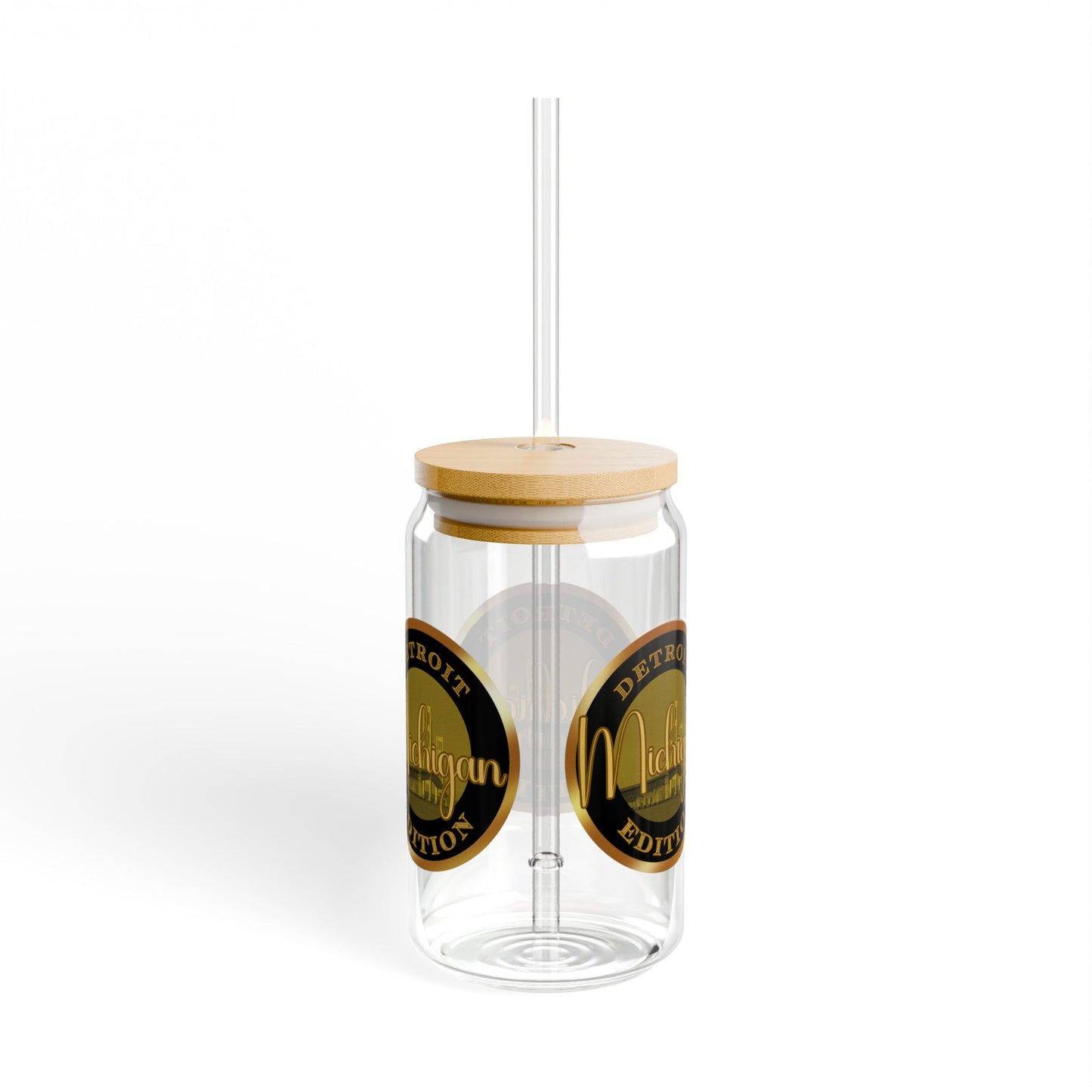 Detroit Sipper Glass, 16oz