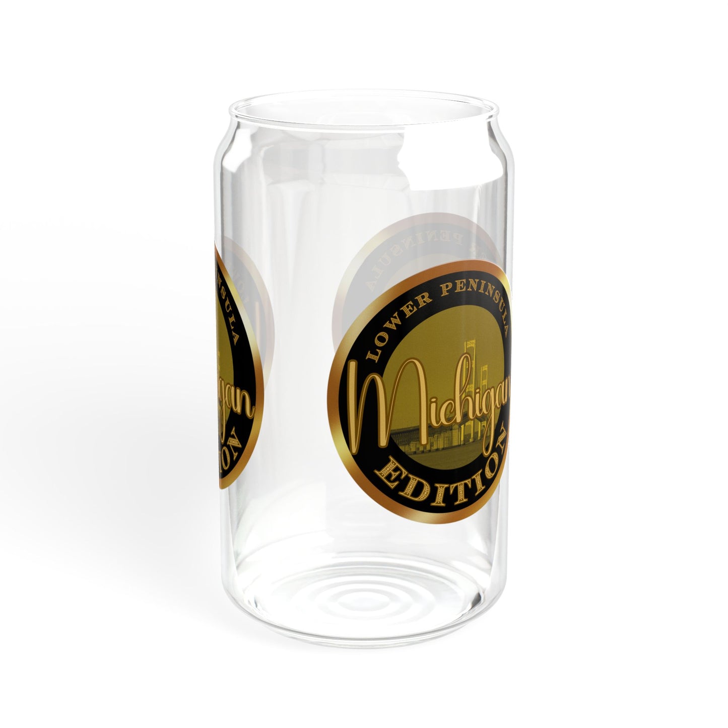 Lower Peninsula Sipper Glass, 16oz