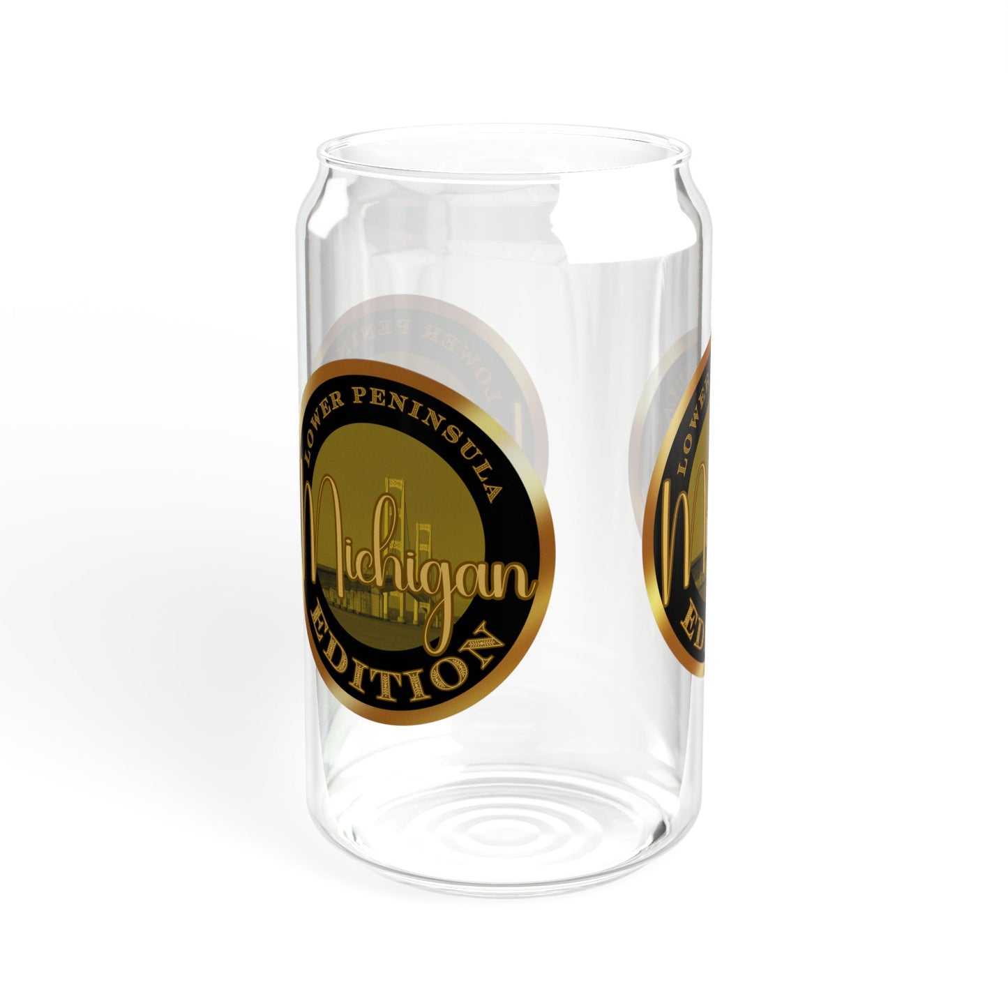 Lower Peninsula Sipper Glass, 16oz