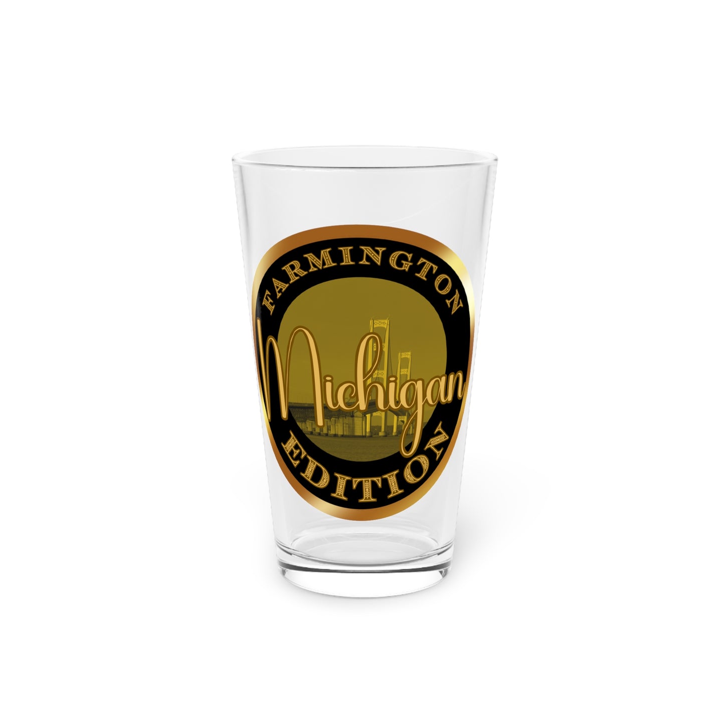 Farmington Pint Glass, 16oz