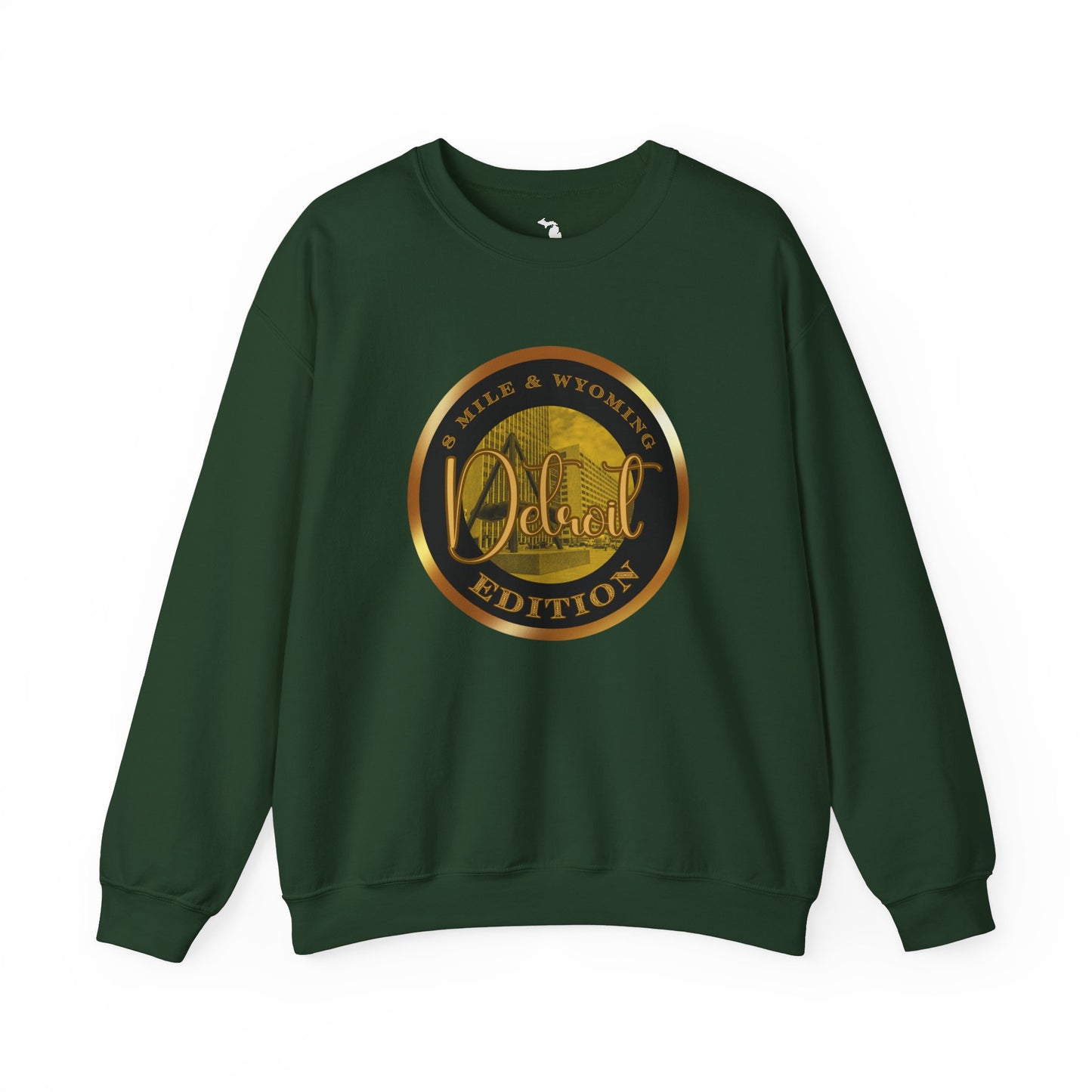 8 Mile & Wyoming Unisex Heavy Blend™ Crewneck Sweatshirt