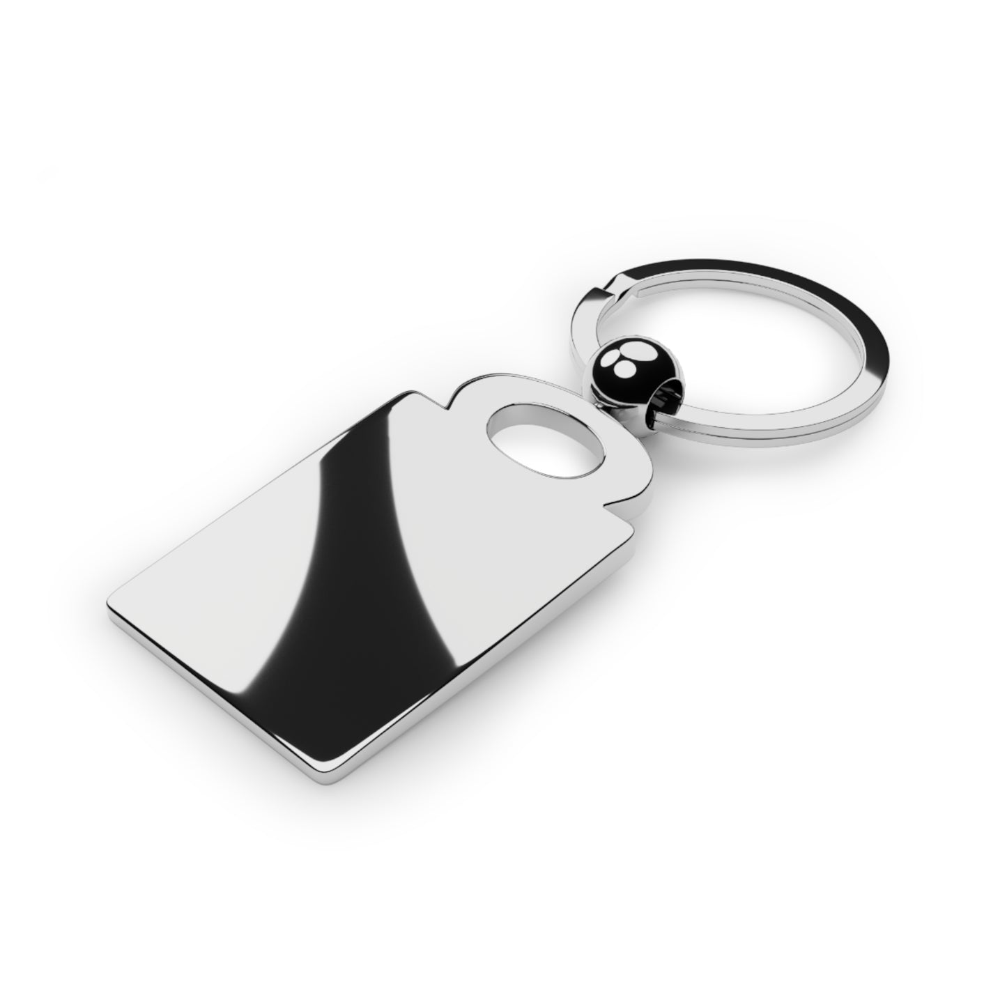 West Side Rectangle Photo Keyring