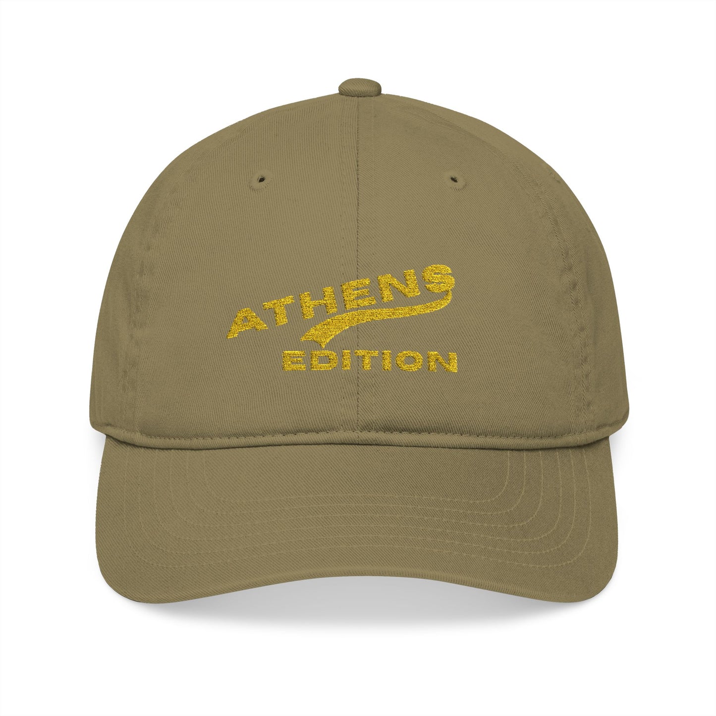 Athens Organic Baseball Cap (Embroidery)
