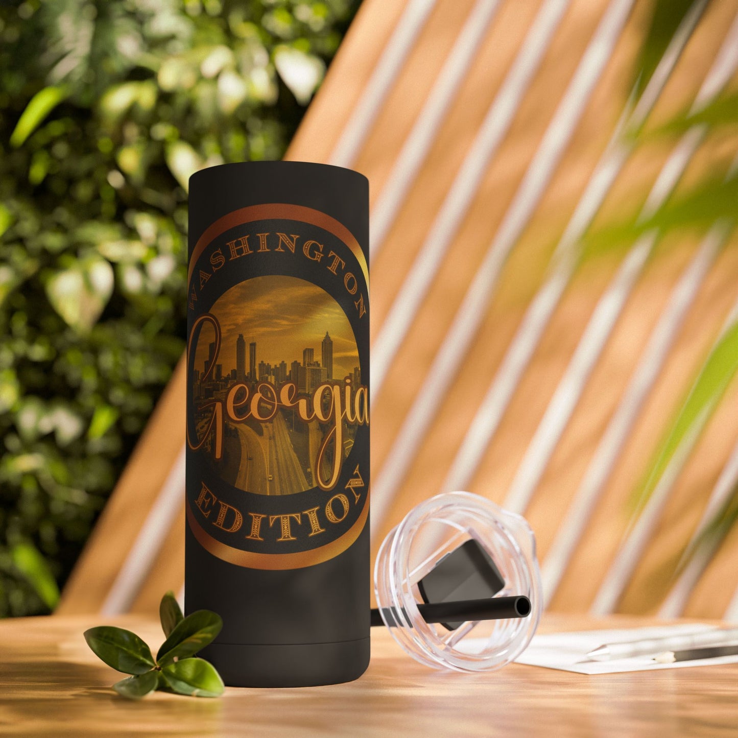 Washington Maars Maker Skinny Matte Tumbler, 20oz