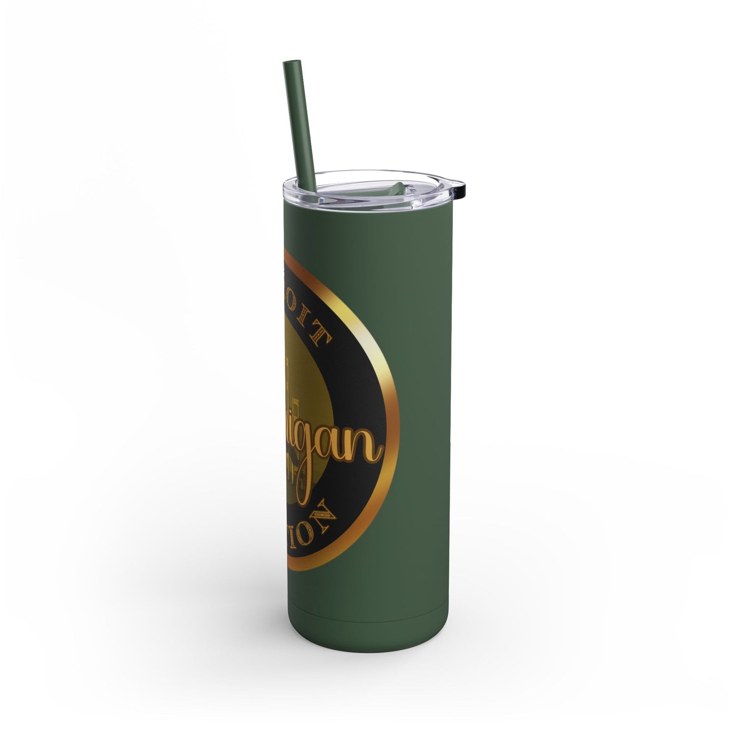 Detroit Maars Maker Skinny Matte Tumbler, 20oz