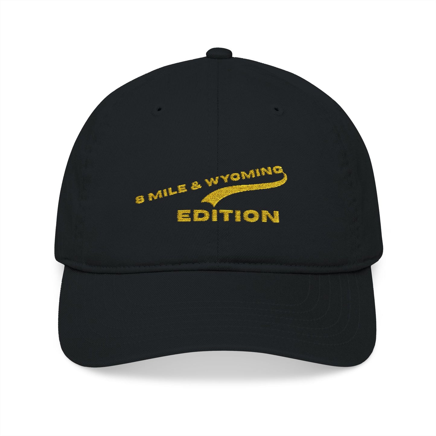 8 Mile & Wyoming Organic Baseball Cap (Embroidery)