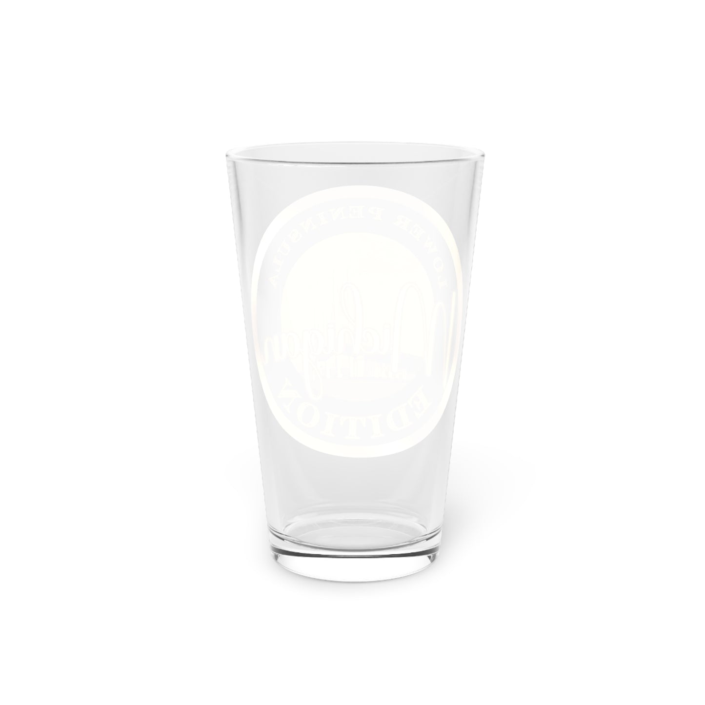 Lower Peninsula Pint Glass, 16oz
