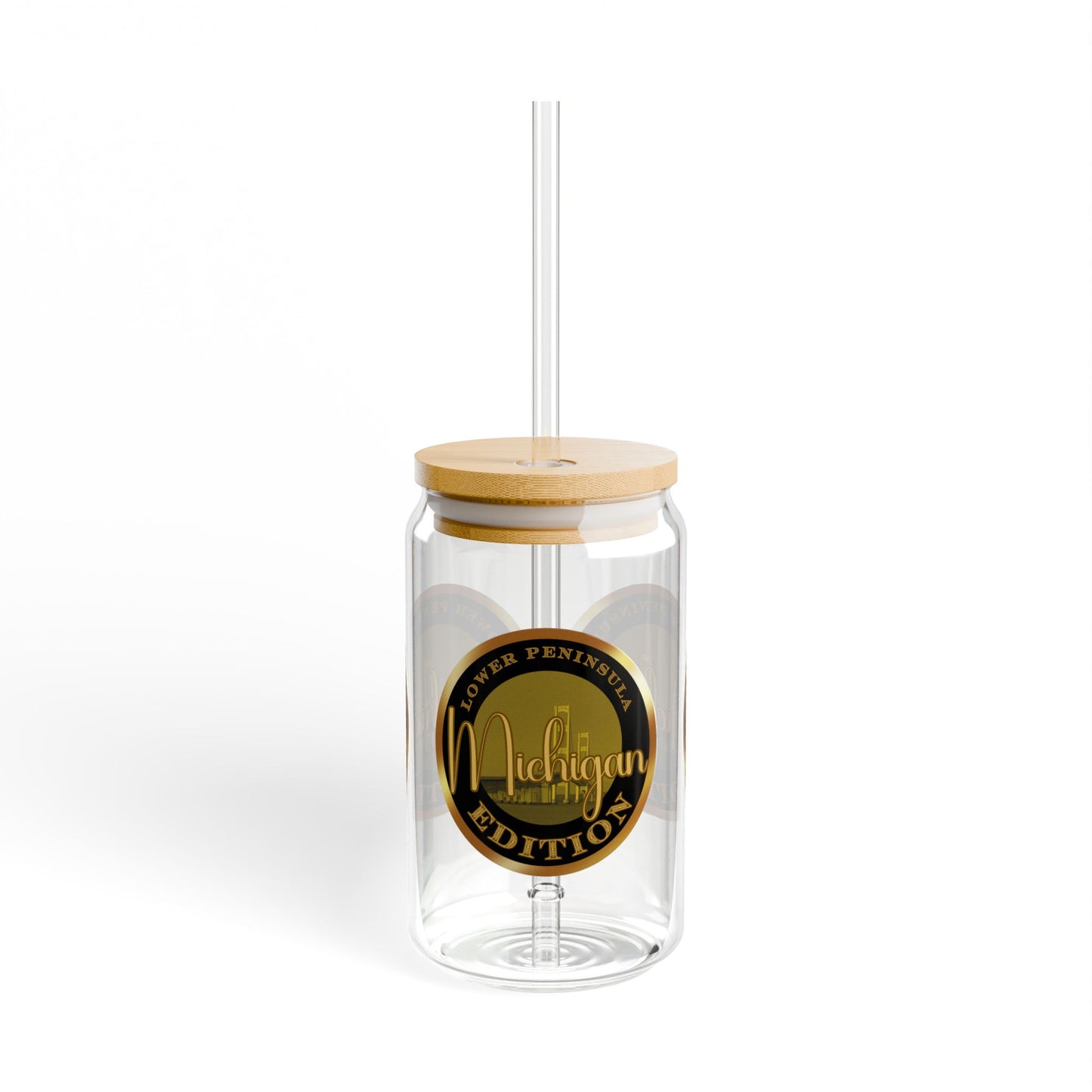 Lower Peninsula Sipper Glass, 16oz