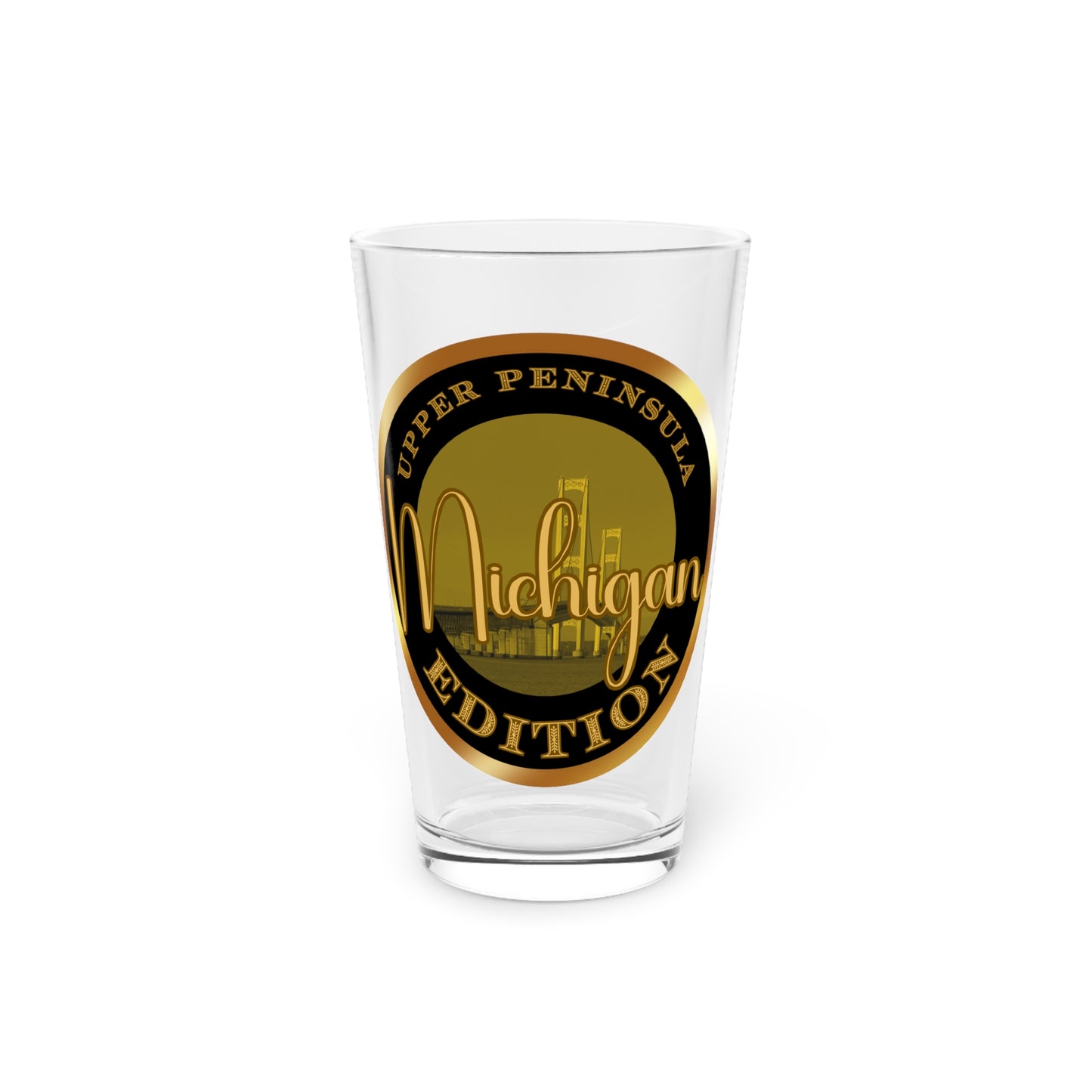 Upper Peninsula Pint Glass, 16oz