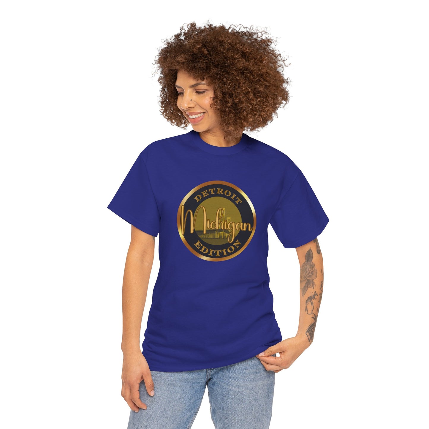 Detroit Unisex Heavy Cotton Tee