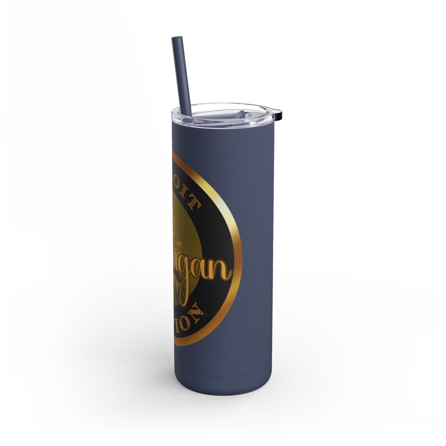 Detroit Maars Maker Skinny Matte Tumbler, 20oz
