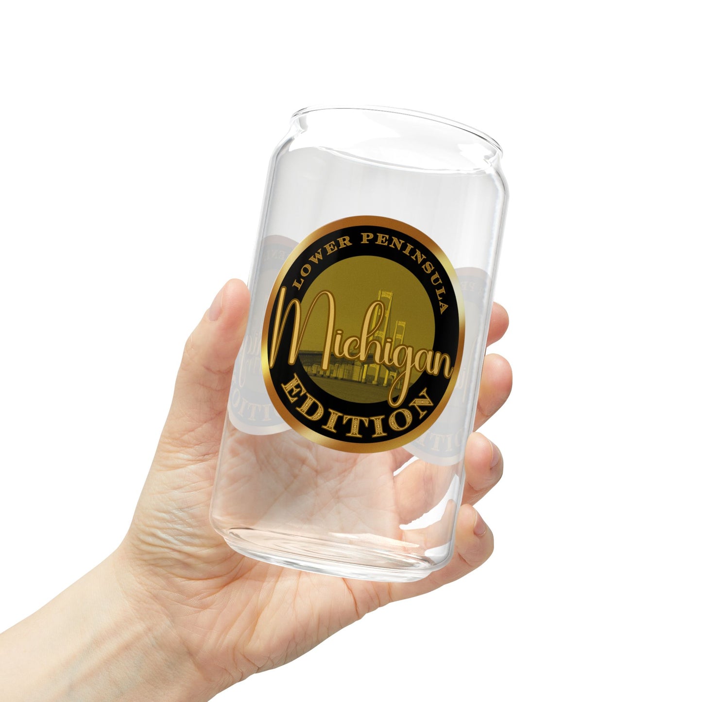 Lower Peninsula Sipper Glass, 16oz