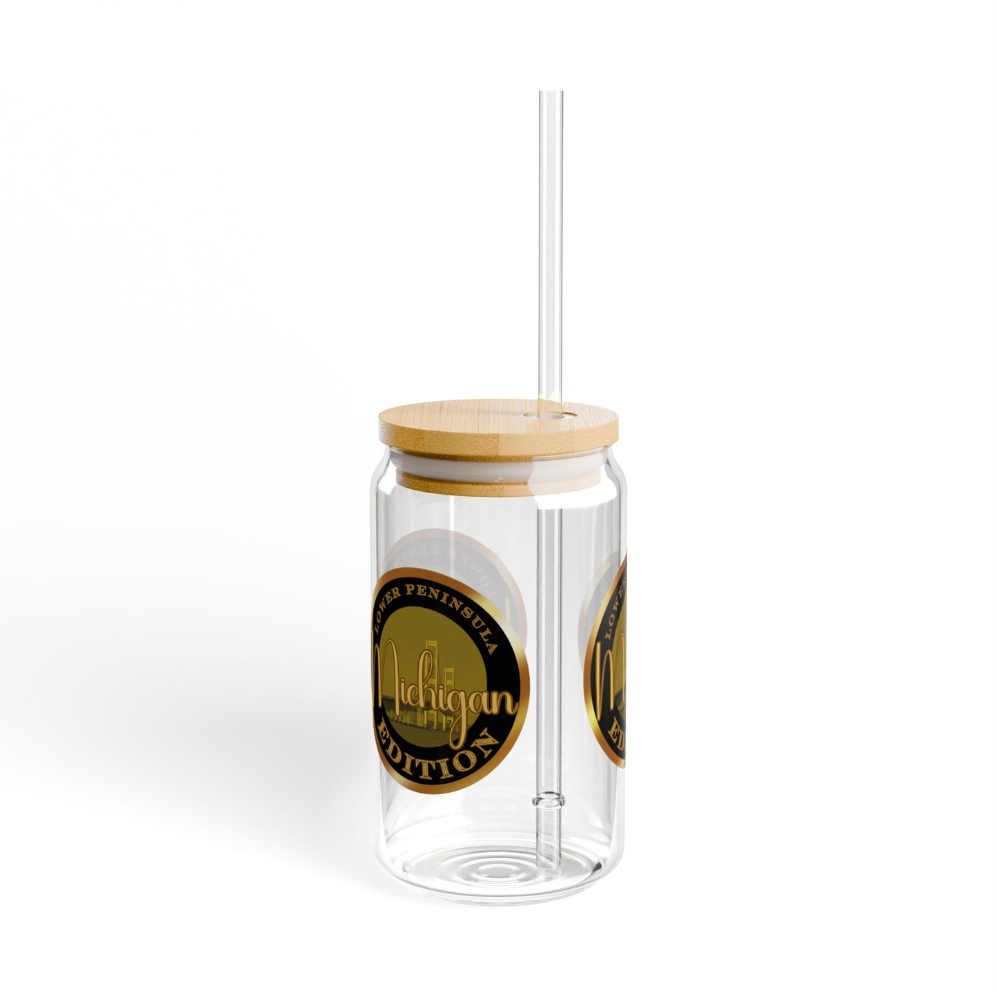 Lower Peninsula Sipper Glass, 16oz