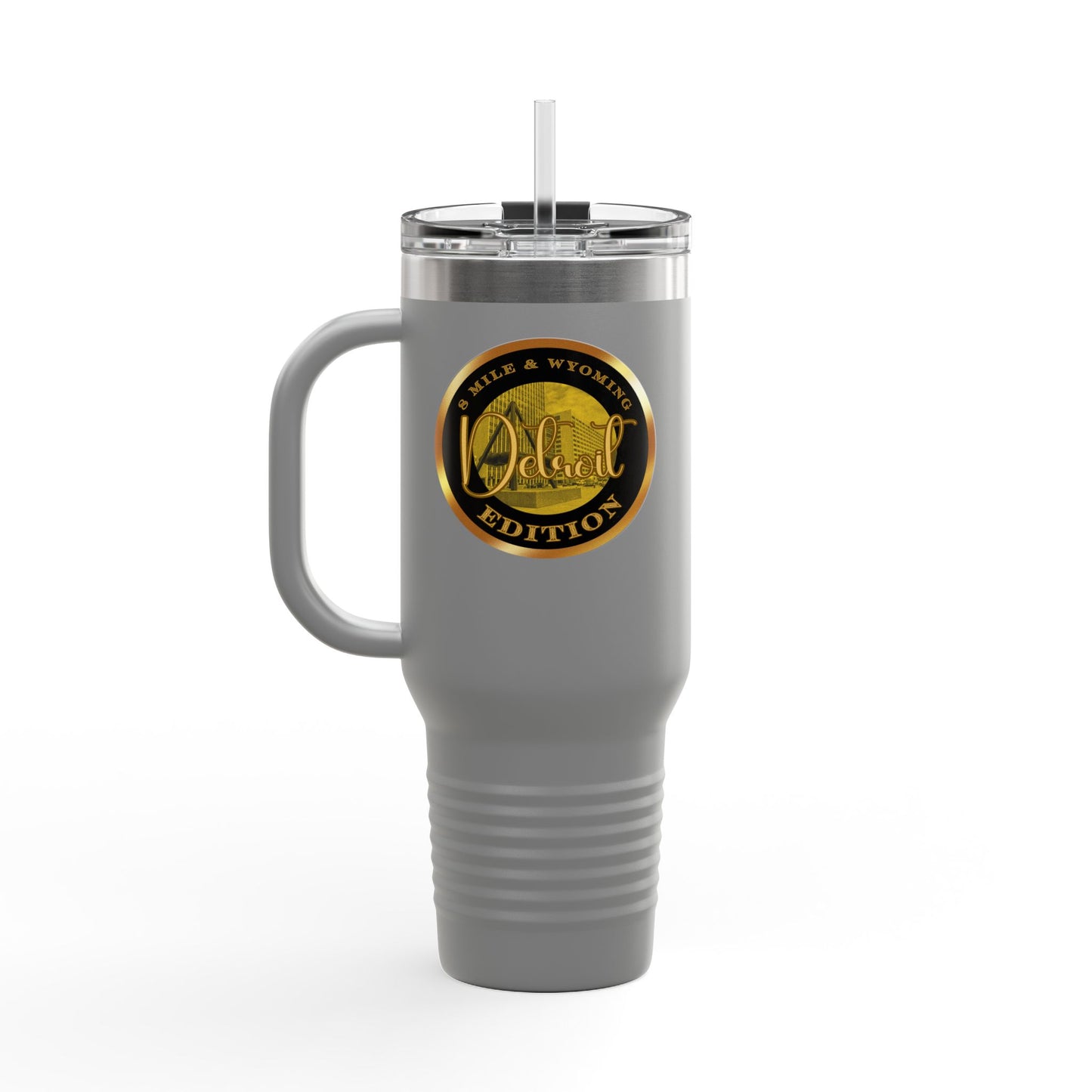 8 Mile & Wyoming Insulated Travel Mug, 40oz