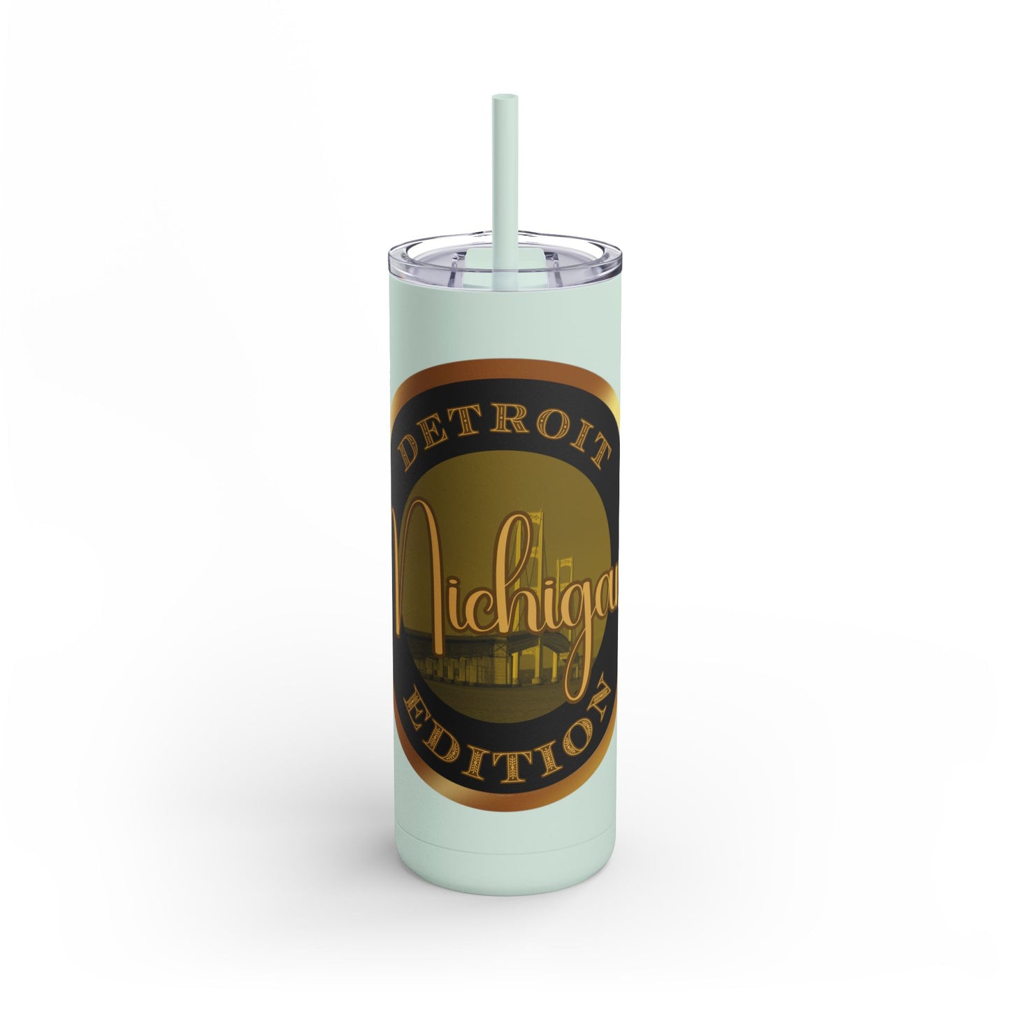 Detroit Maars Maker Skinny Matte Tumbler, 20oz