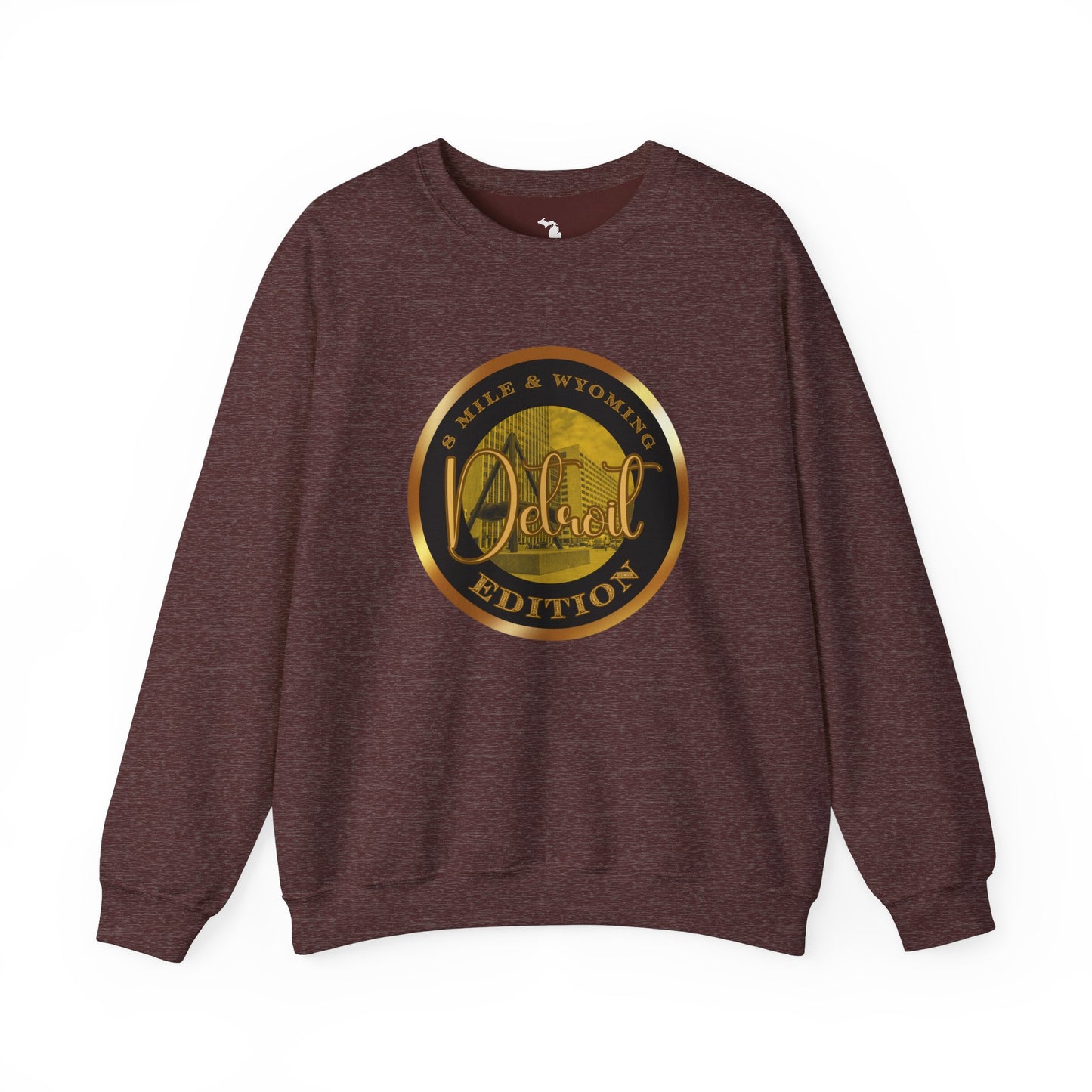 8 Mile & Wyoming Unisex Heavy Blend™ Crewneck Sweatshirt
