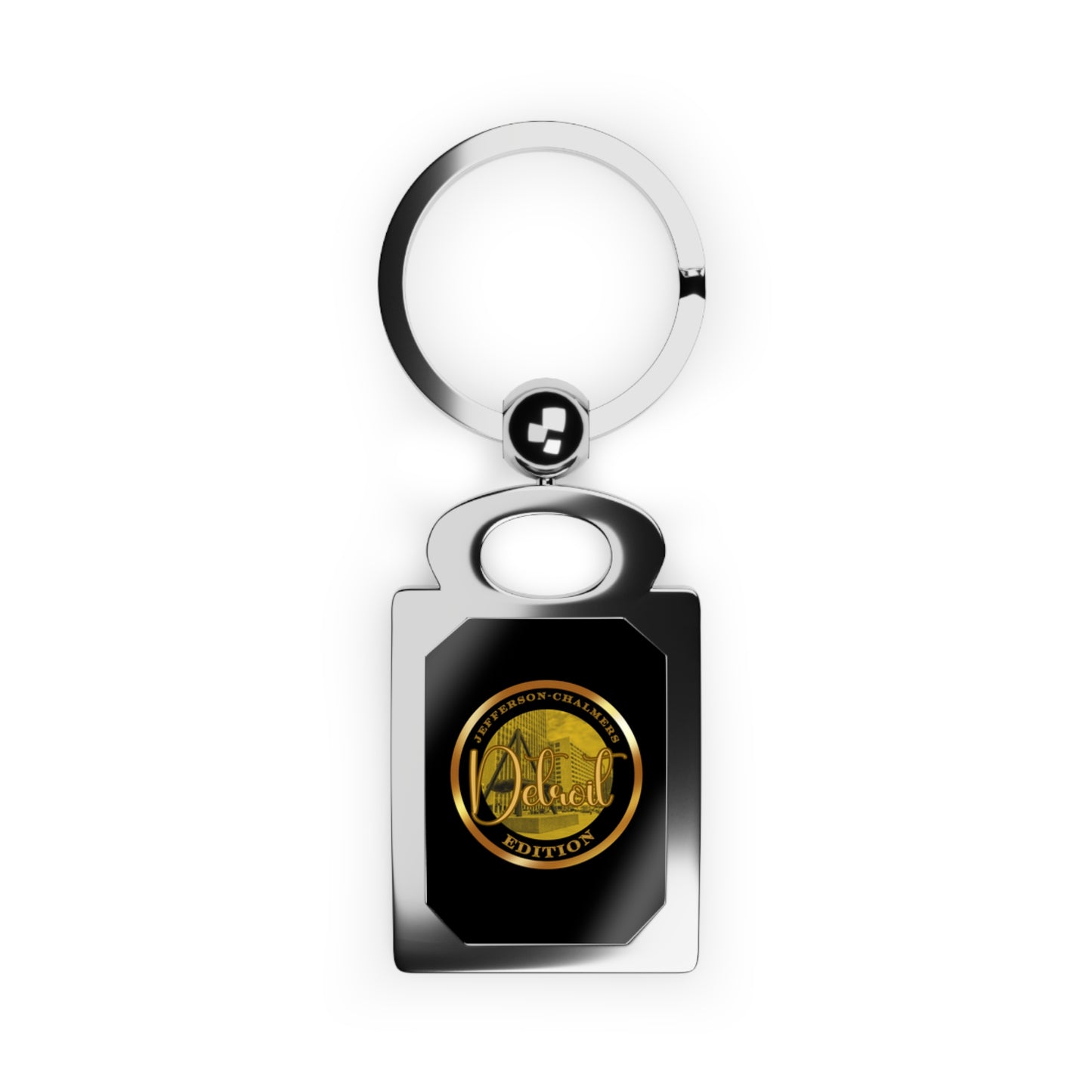 Jefferson Chalmers Rectangle Photo Keyring