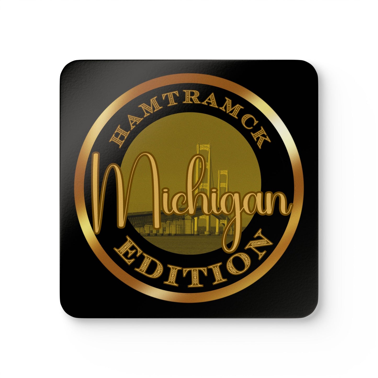 Hamtramck Corkwood Coaster Set