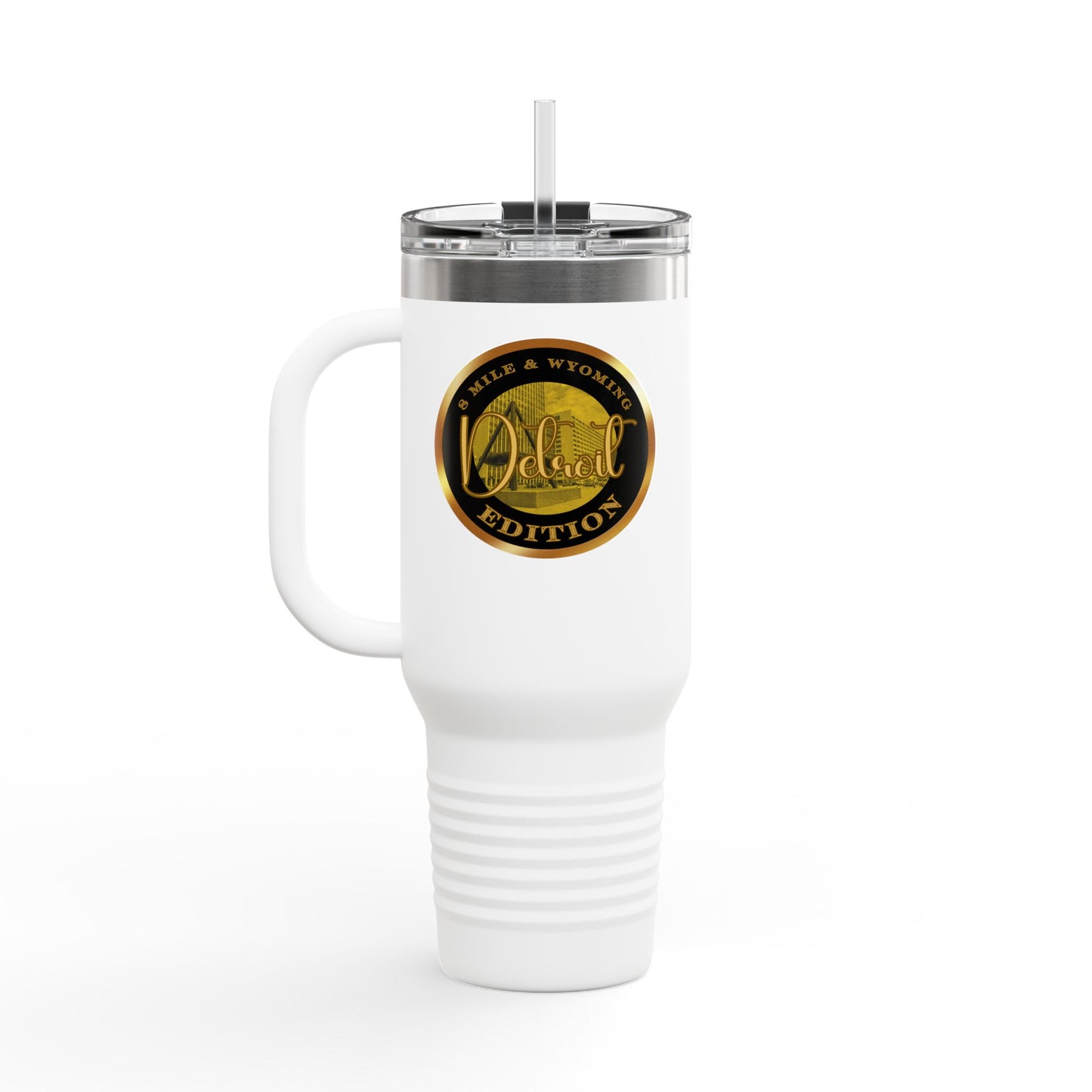 8 Mile & Wyoming Insulated Travel Mug, 40oz
