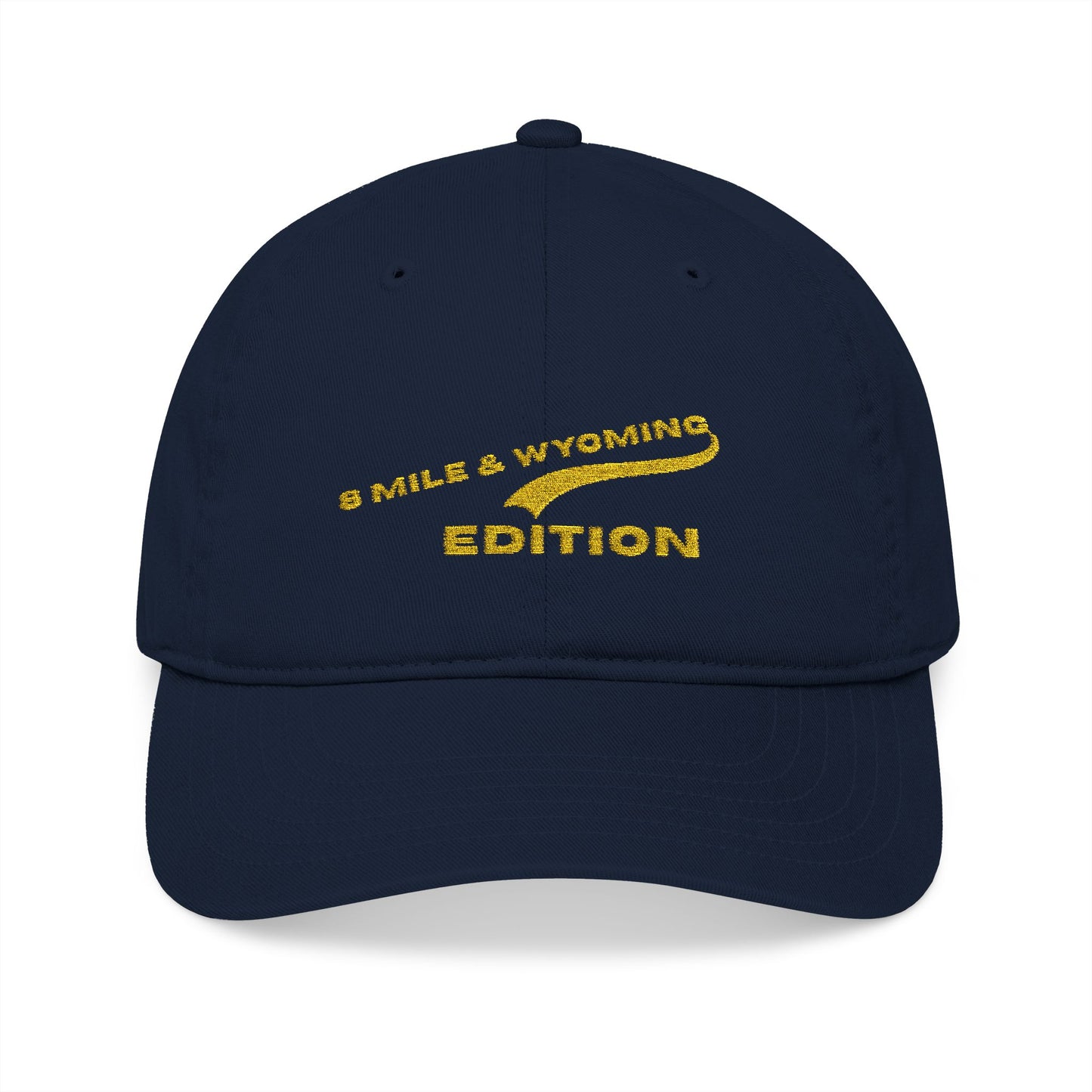 8 Mile & Wyoming Organic Baseball Cap (Embroidery)