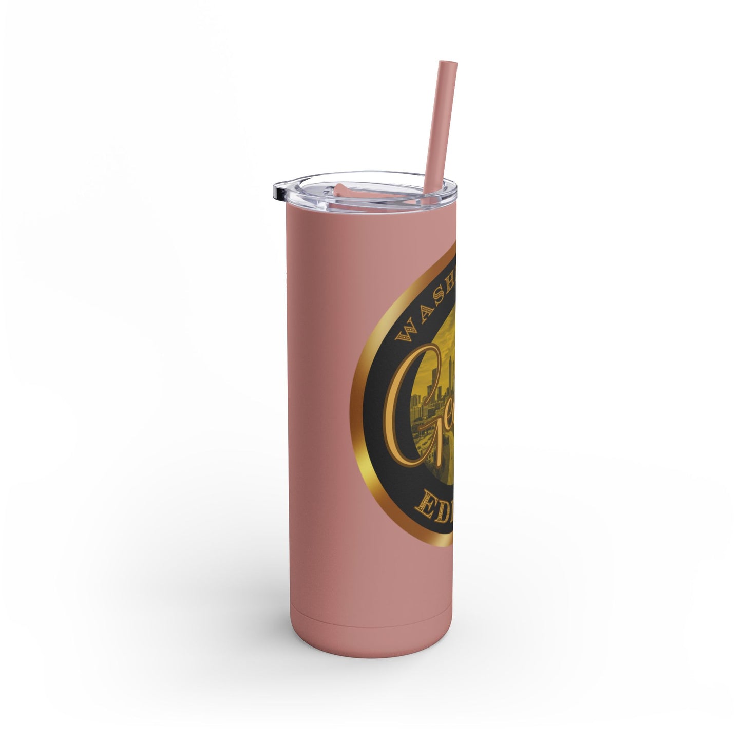 Washington Maars Maker Skinny Matte Tumbler, 20oz