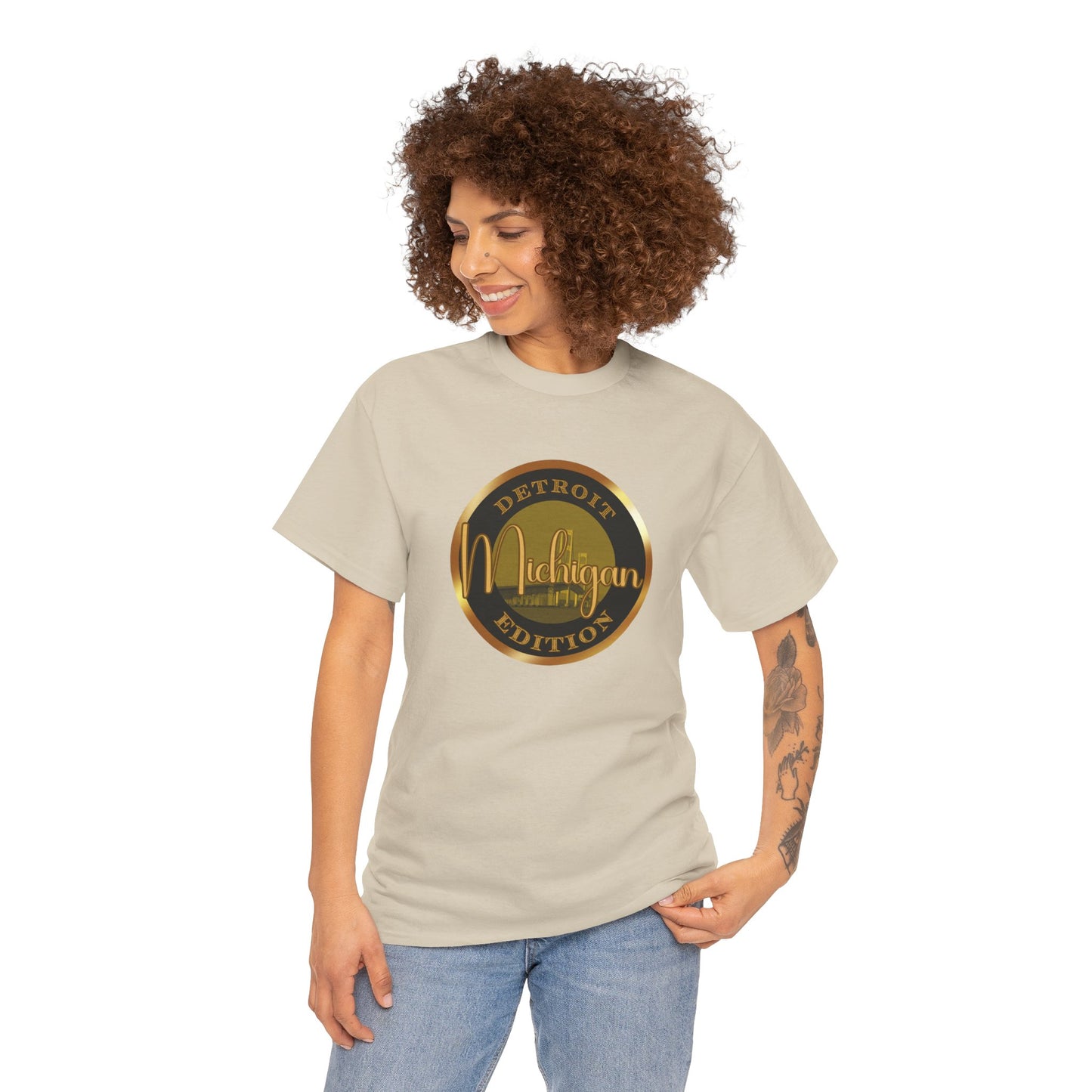 Detroit Unisex Heavy Cotton Tee
