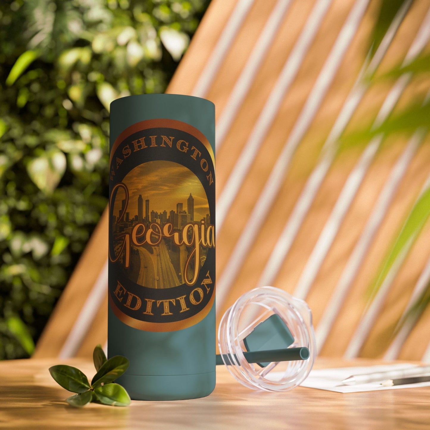 Washington Maars Maker Skinny Matte Tumbler, 20oz
