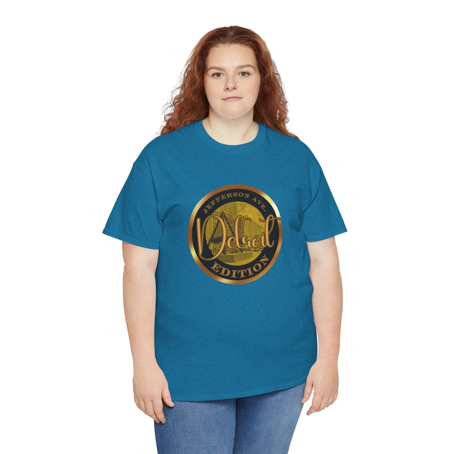 Jefferson Avenue Unisex Heavy Cotton Tee