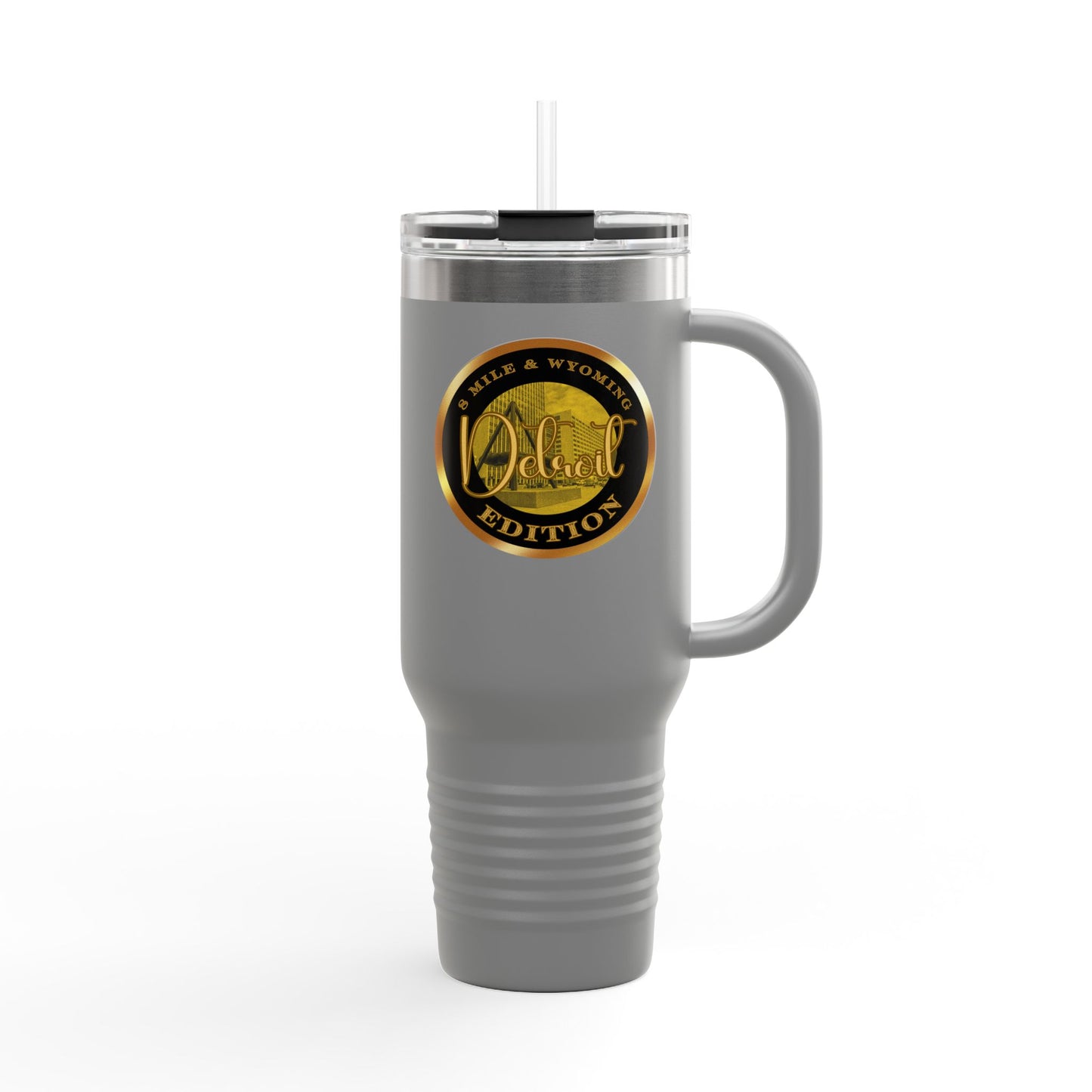 8 Mile & Wyoming Insulated Travel Mug, 40oz