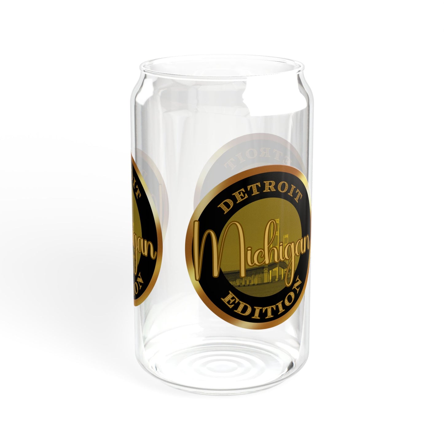 Detroit Sipper Glass, 16oz