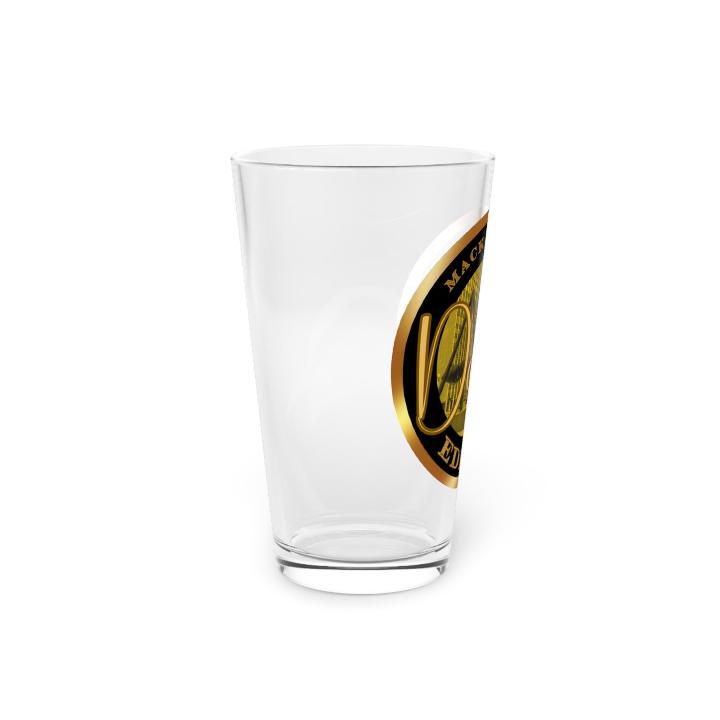 Mack Avenue Pint Glass, 16oz