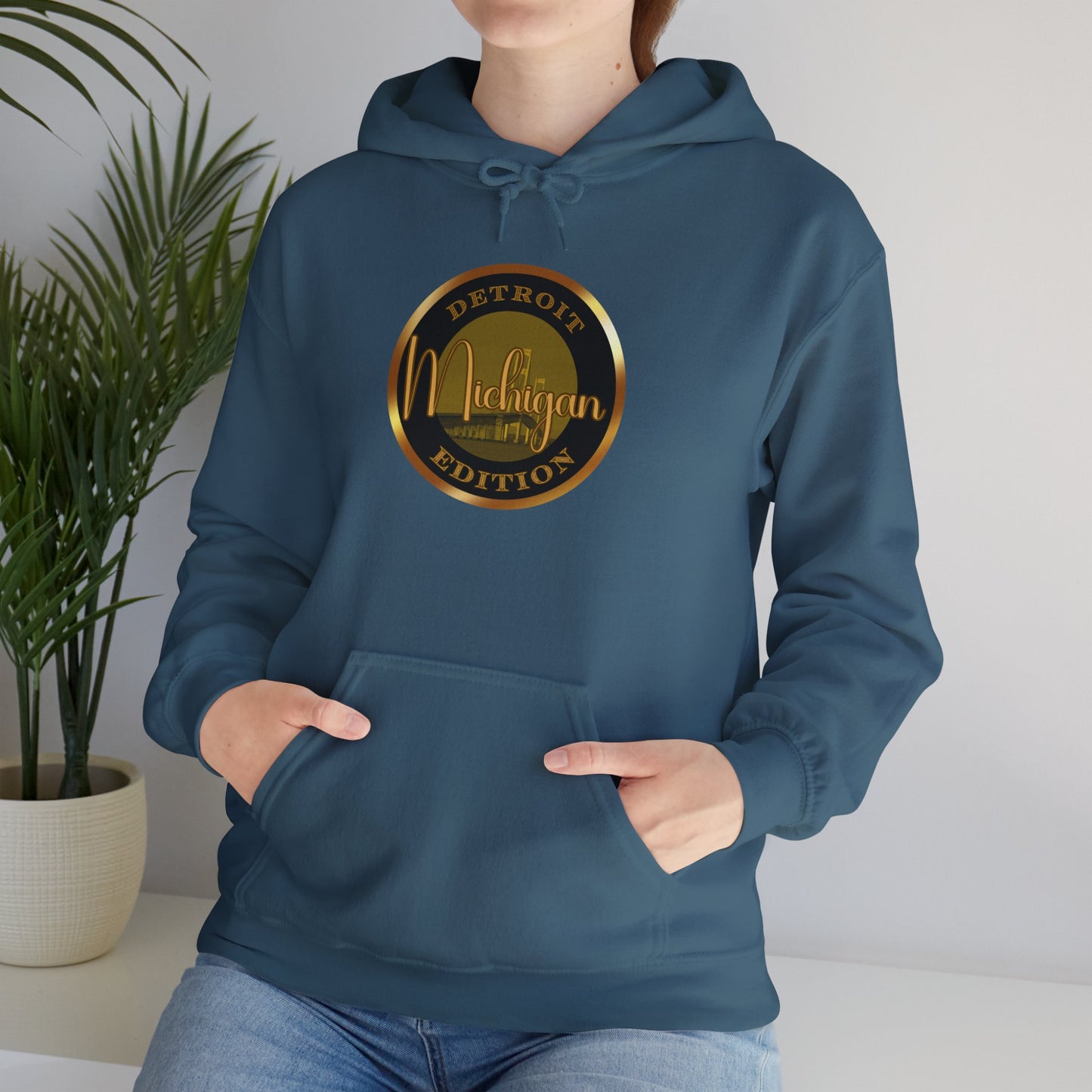 Detroit Unisex Heavy Blend™ Hooded Sweatshirt