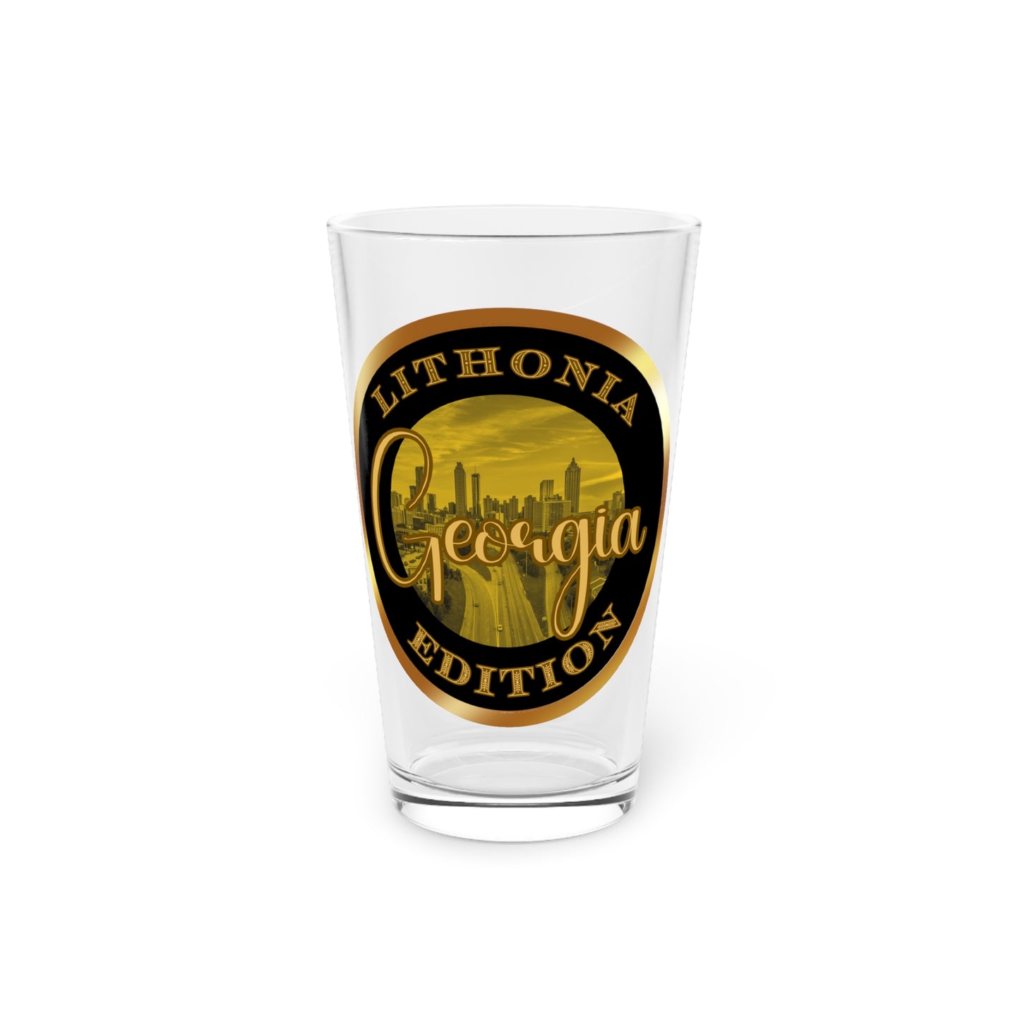 Lithonia Pint Glass, 16oz