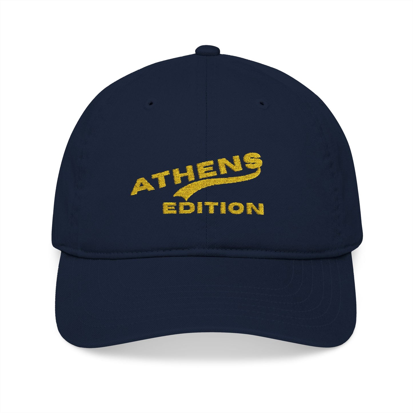 Athens Organic Baseball Cap (Embroidery)