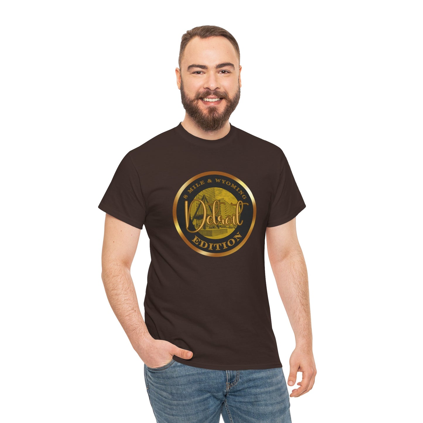 8 Mile & Wyoming Unisex Heavy Cotton Tee