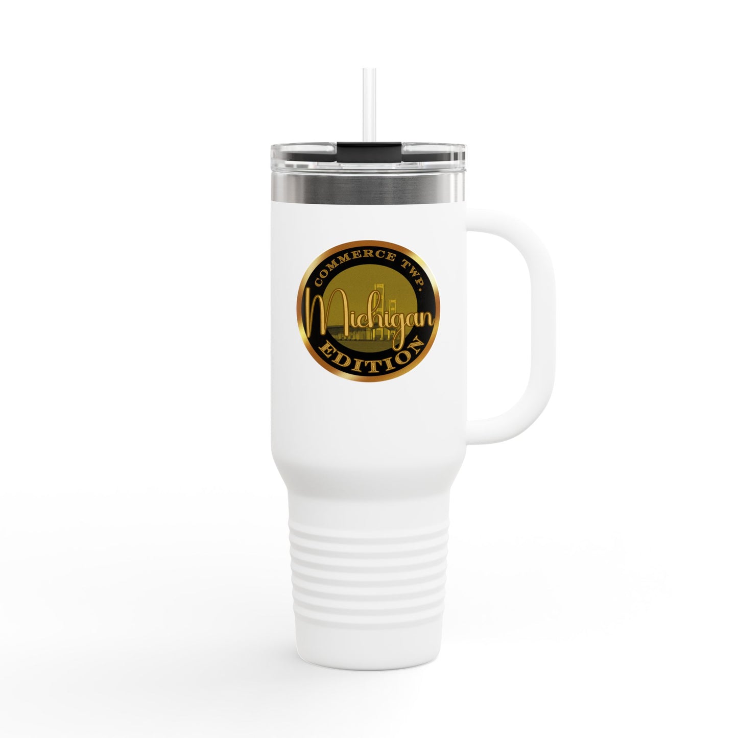 Commerce Twp. Insulated Travel Mug, 40oz