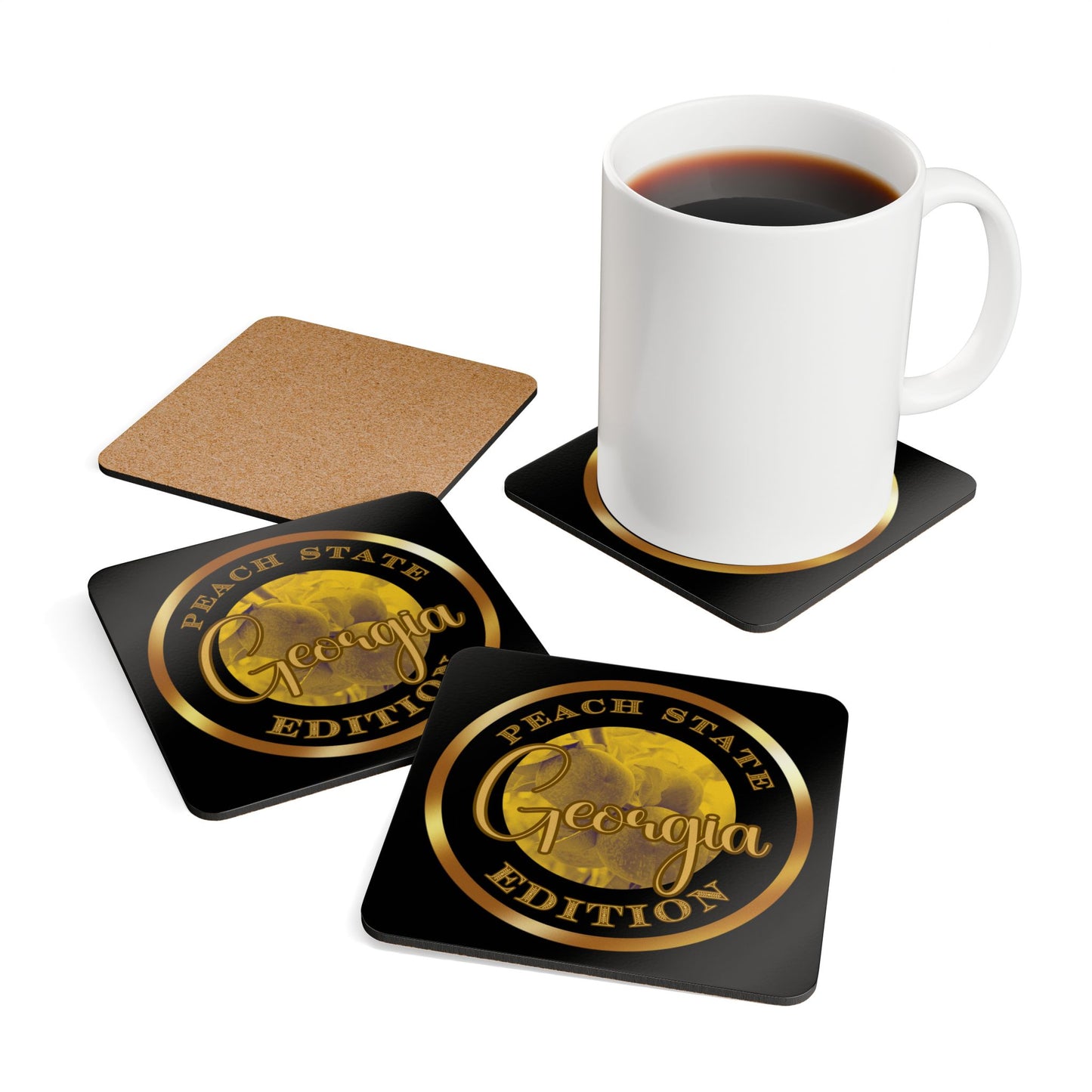 Georgia Corkwood Coaster Set