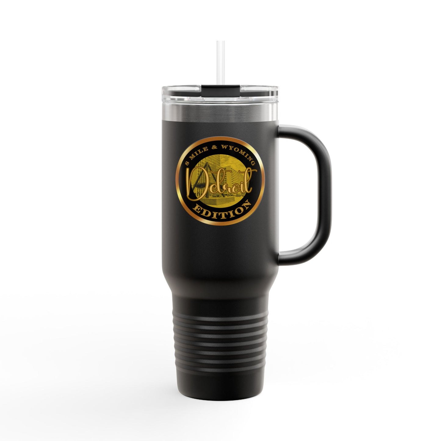 8 Mile & Wyoming Insulated Travel Mug, 40oz