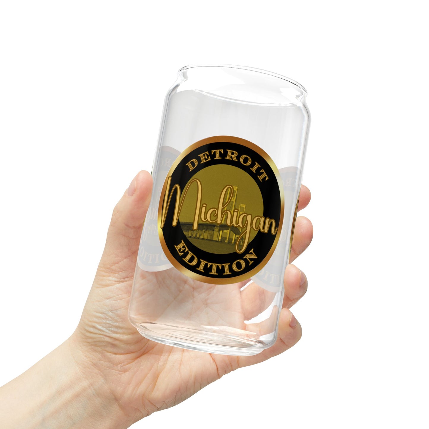 Detroit Sipper Glass, 16oz