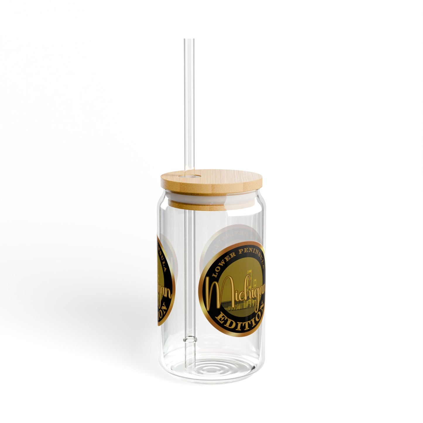 Lower Peninsula Sipper Glass, 16oz