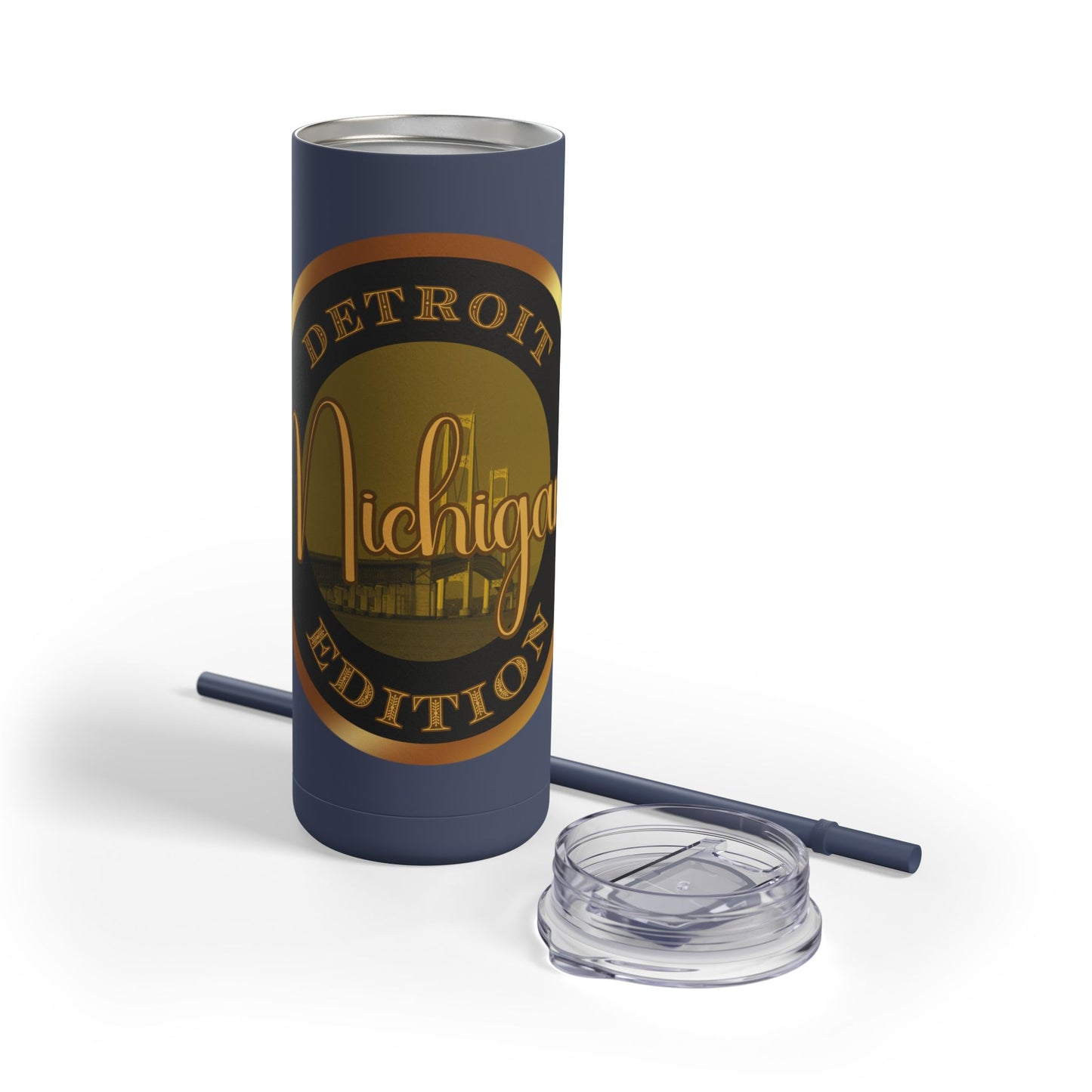 Detroit Maars Maker Skinny Matte Tumbler, 20oz