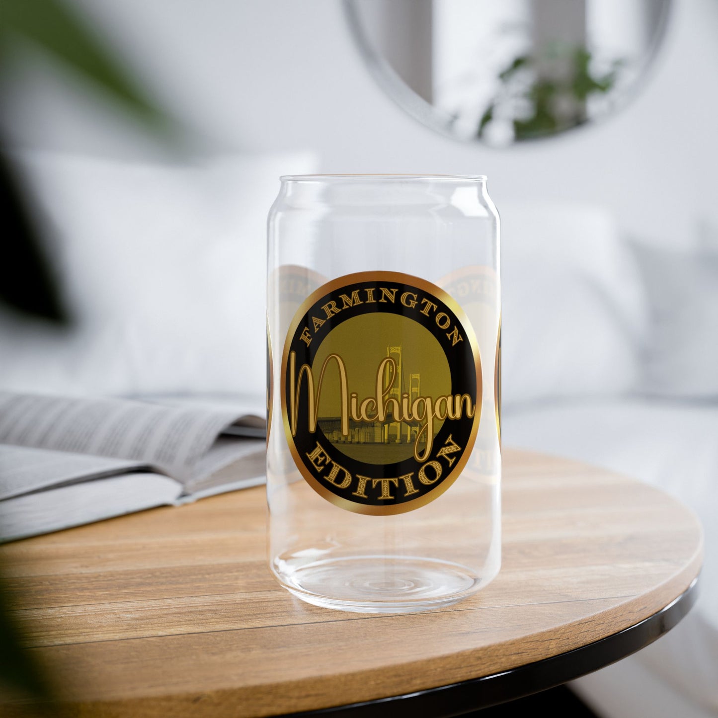 Farmington Sipper Glass, 16oz