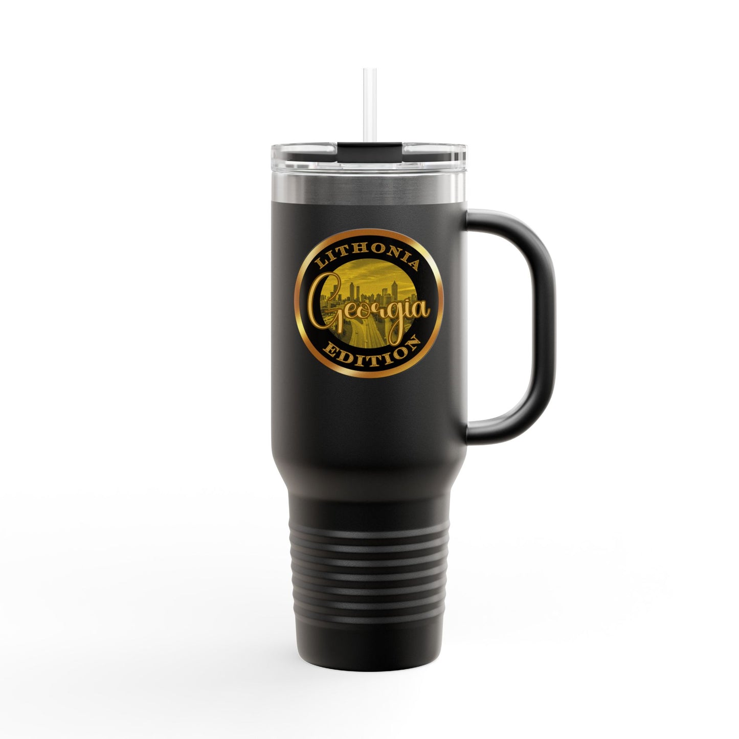 Lithonia Insulated Travel Mug, 40oz