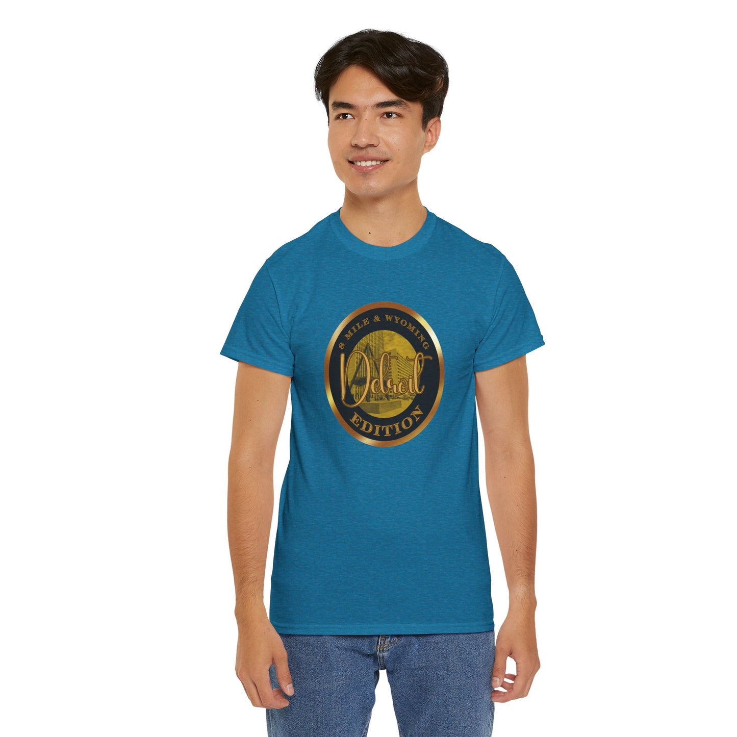8 Mile & Wyoming Unisex Heavy Cotton Tee