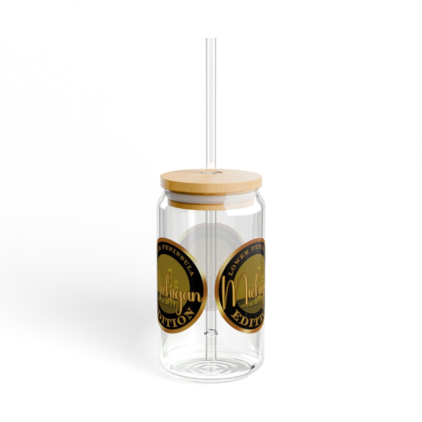 Lower Peninsula Sipper Glass, 16oz