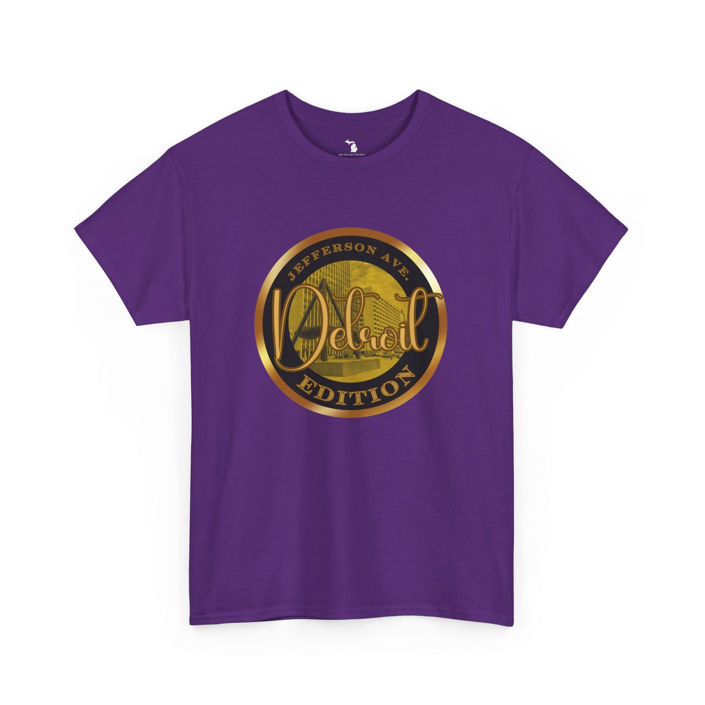 Jefferson Avenue Unisex Heavy Cotton Tee